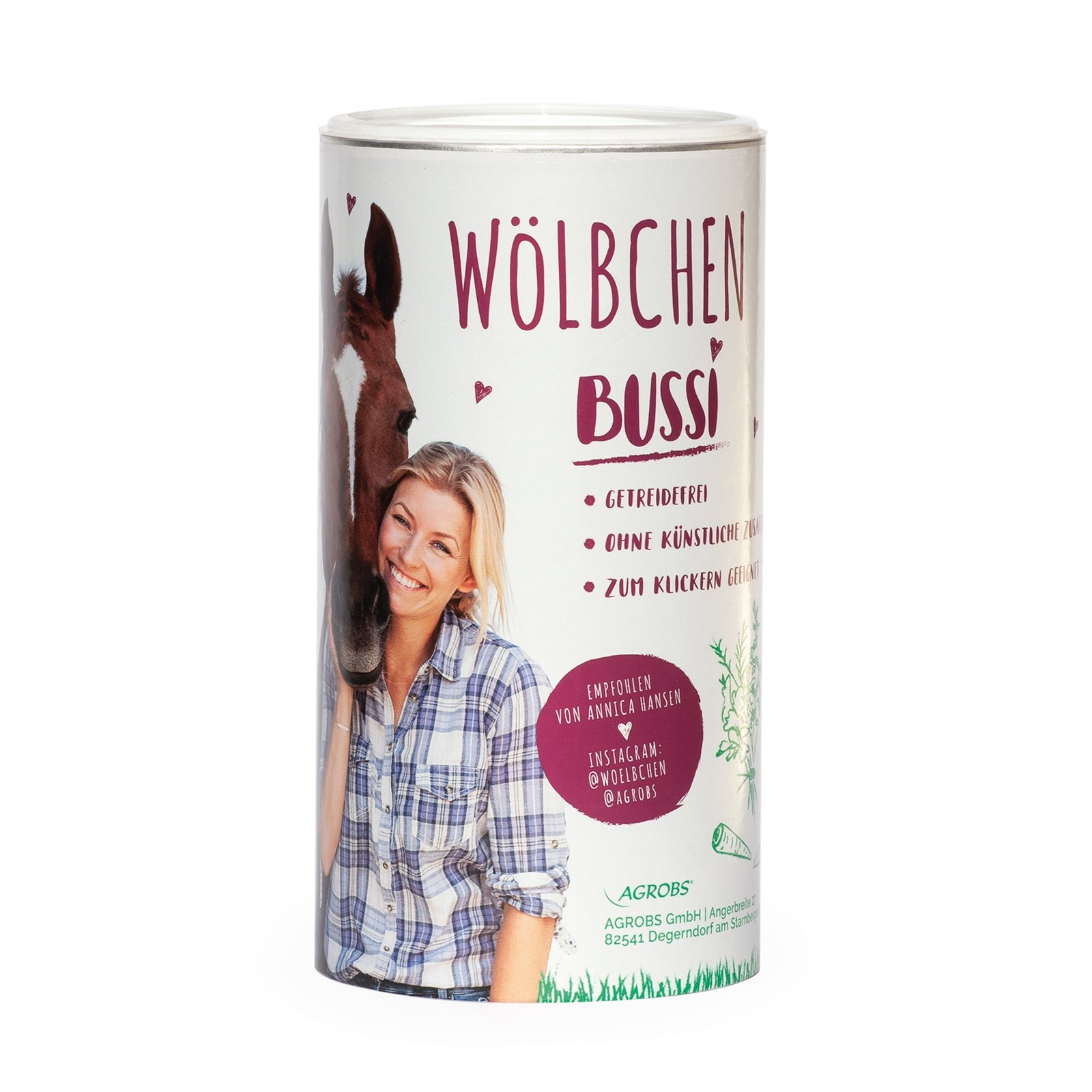 Agrobs Wölbchen Bussi makupalat, 750 g Horse Feed & Nutrition