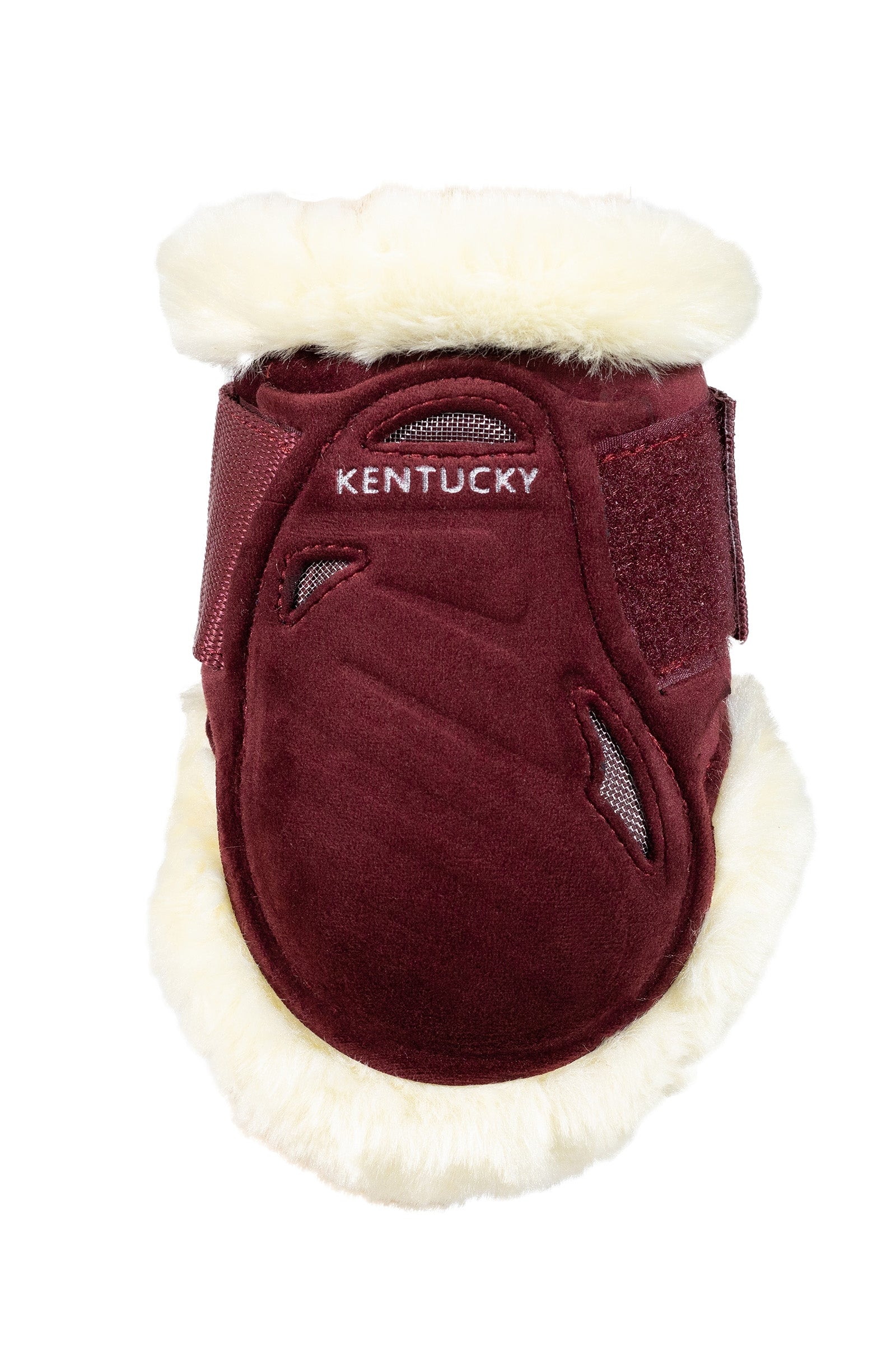 Kentucky Horsewear Vegaani lampaannahkainen Young Horse Fetlock Boots Velvet Leg Protection & Hoof Protection for Horses