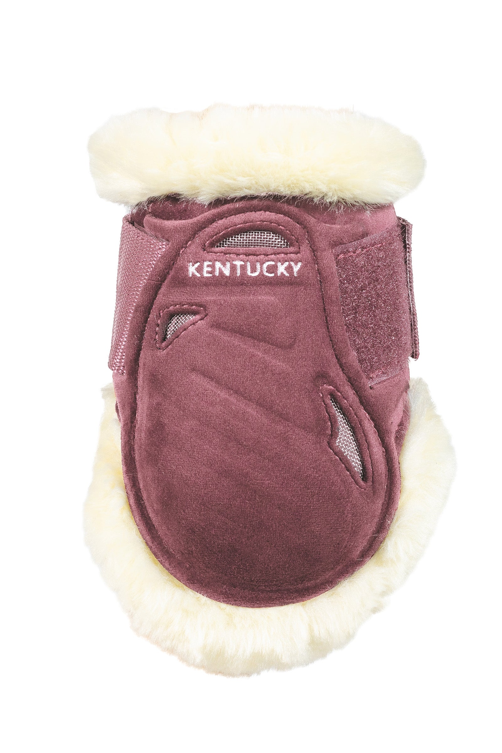 Kentucky Horsewear Vegaani lampaannahkainen Young Horse Fetlock Boots Velvet Leg Protection & Hoof Protection for Horses