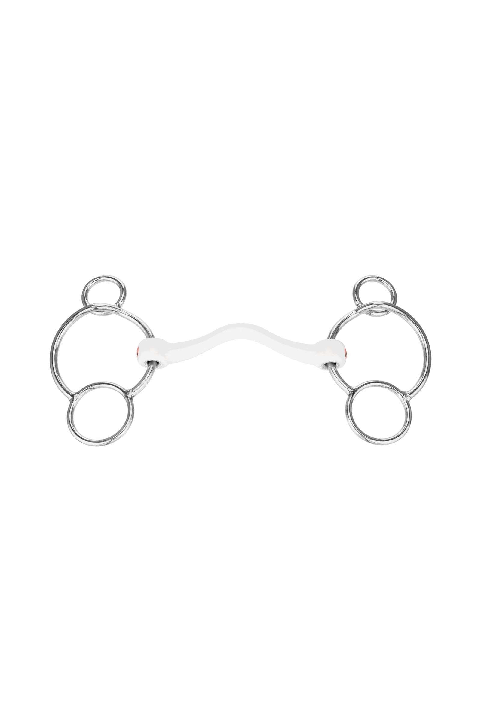 Sprenger Nathe CM 3-renkainen kuolain, kova suora suukappale kielekkeellä, 15 mm, termoplast Kuolaimet