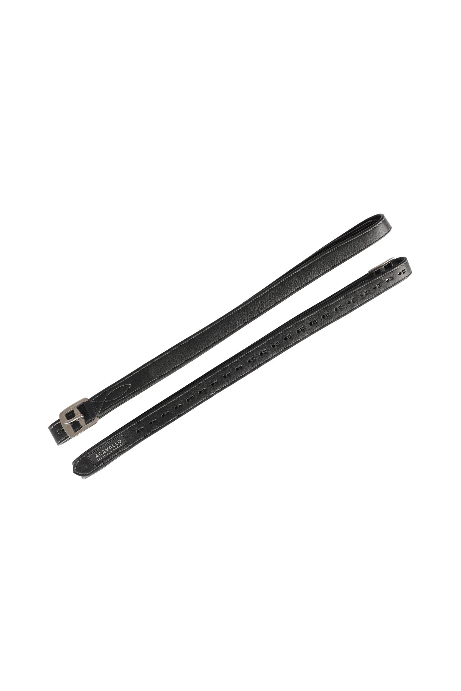 Acavallo Calfskin Stirrup Leathers, Reinforced Satulat & satulavyöt