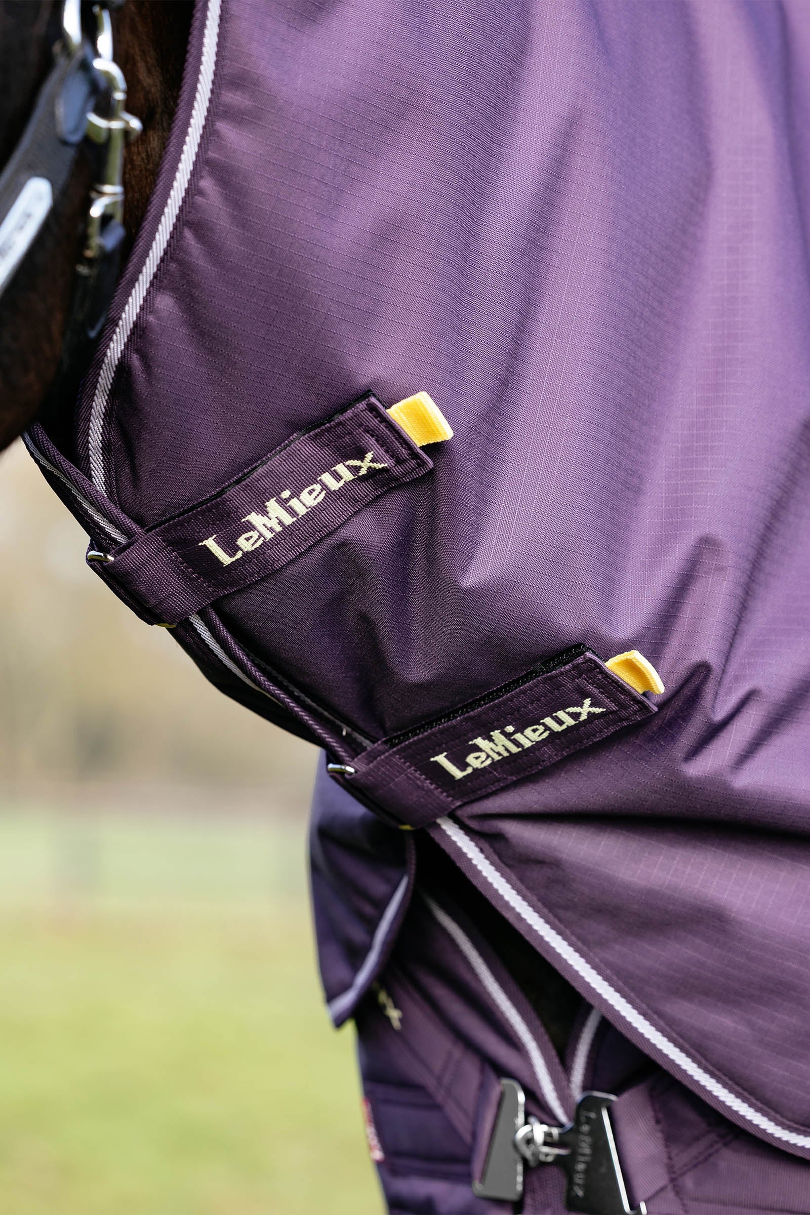 LeMieux Arika Ripstop Turnout Rug With Detachable Neck, 0 g Horse Rugs