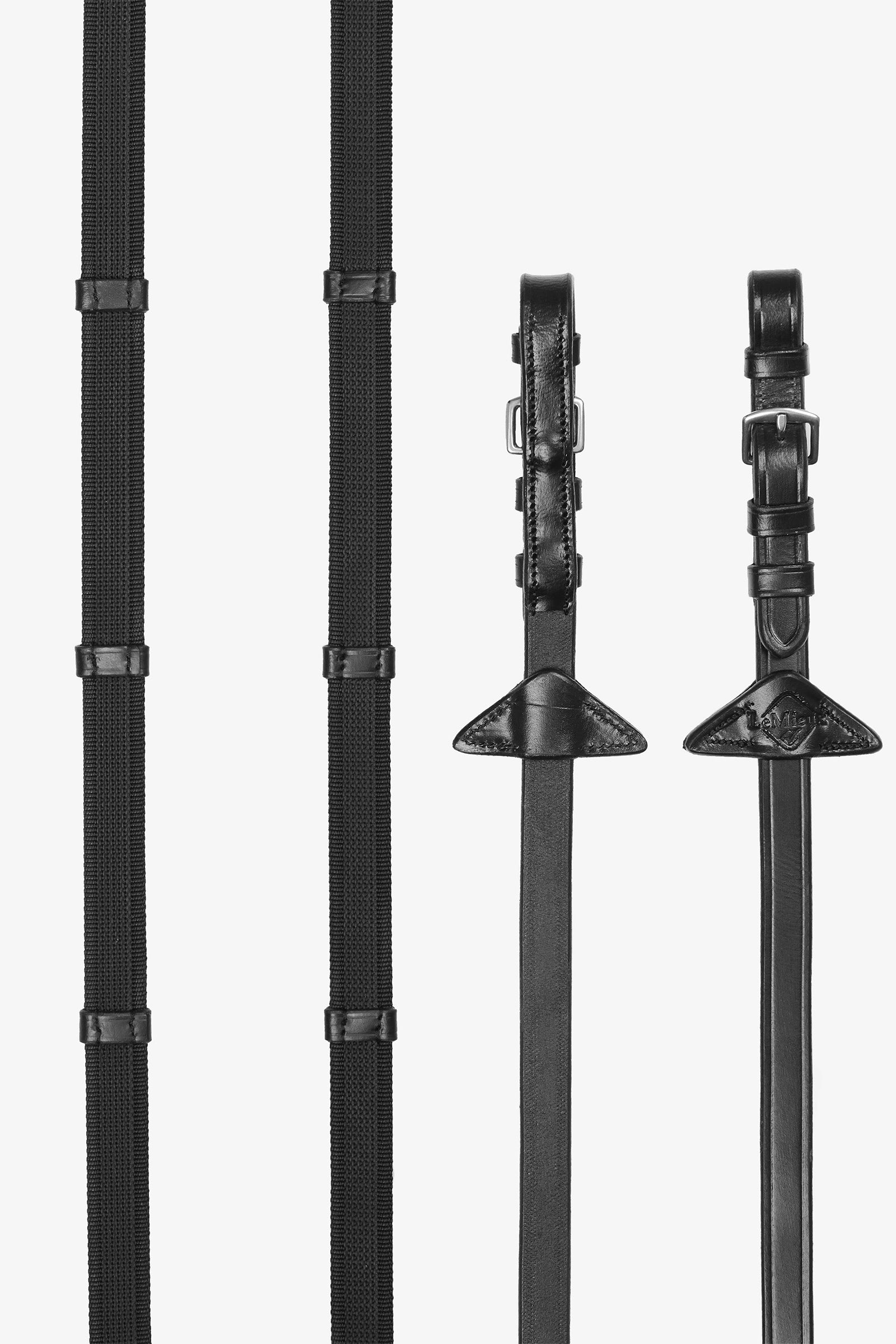 LeMieux Rubber Grip Continental ohjat Suitset & Ohjat