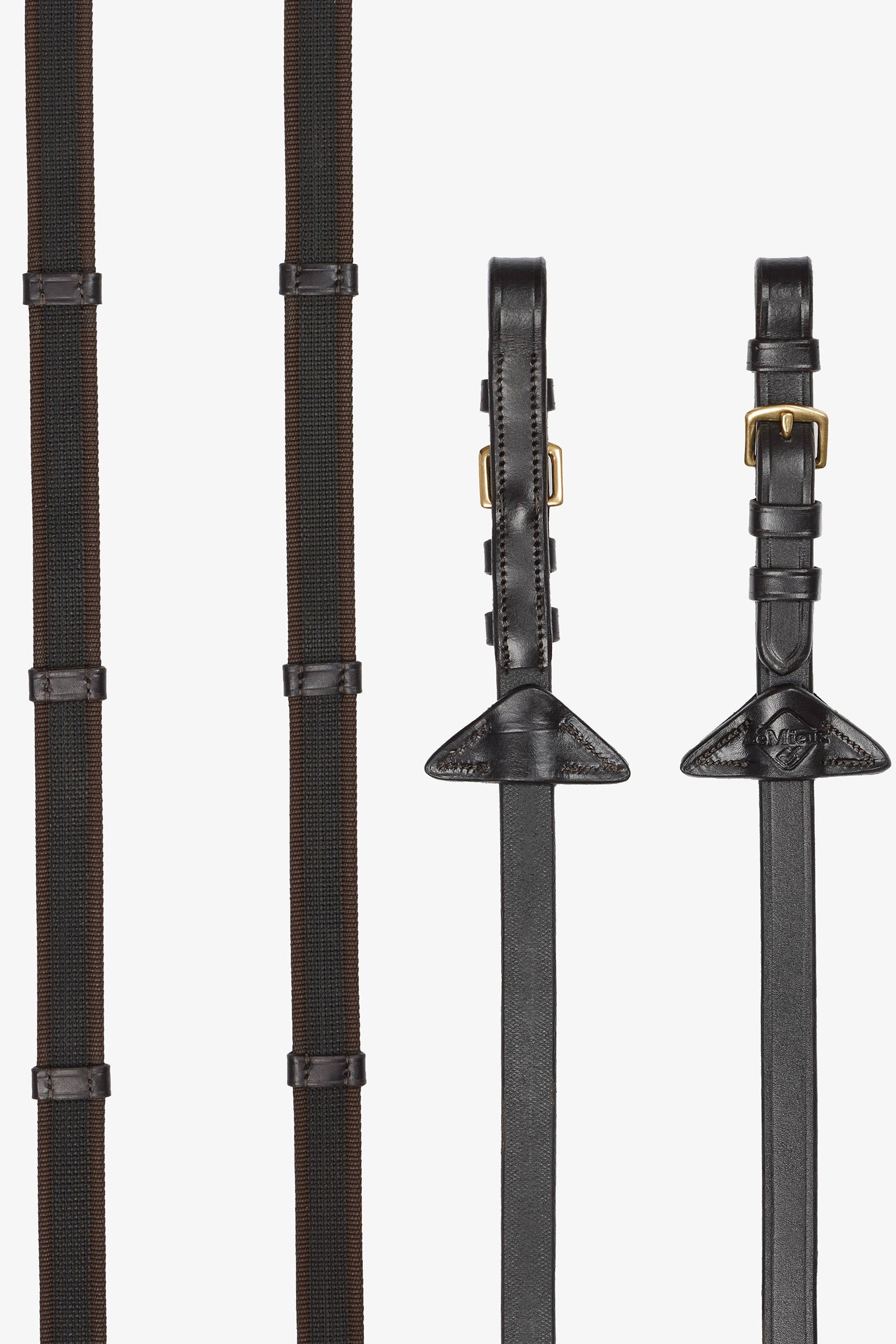 LeMieux Rubber Grip Continental ohjat Suitset & Ohjat