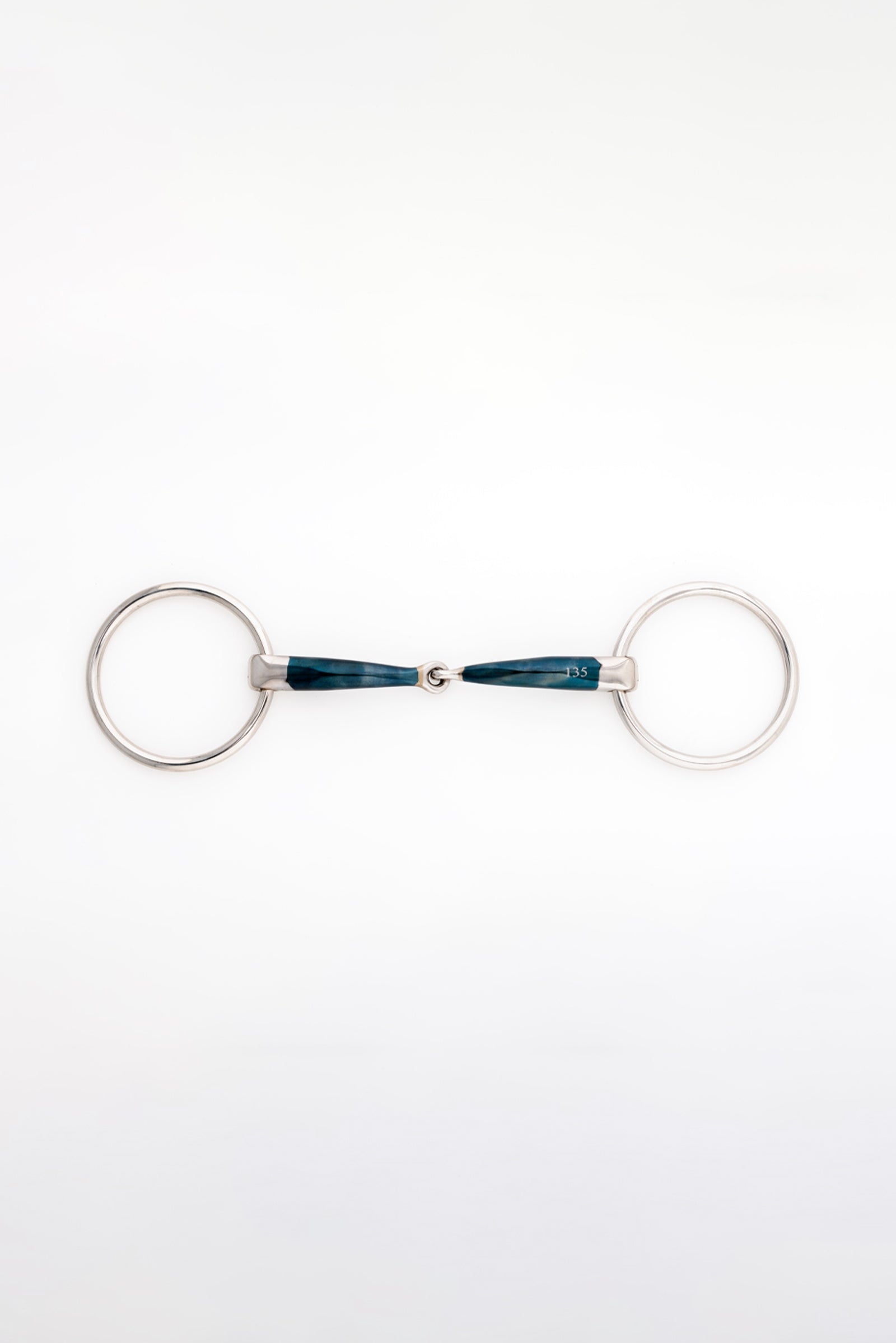 Kavalkade Ergonomic Bradoon Bit Single Jointed, 12 mm Horse Bits