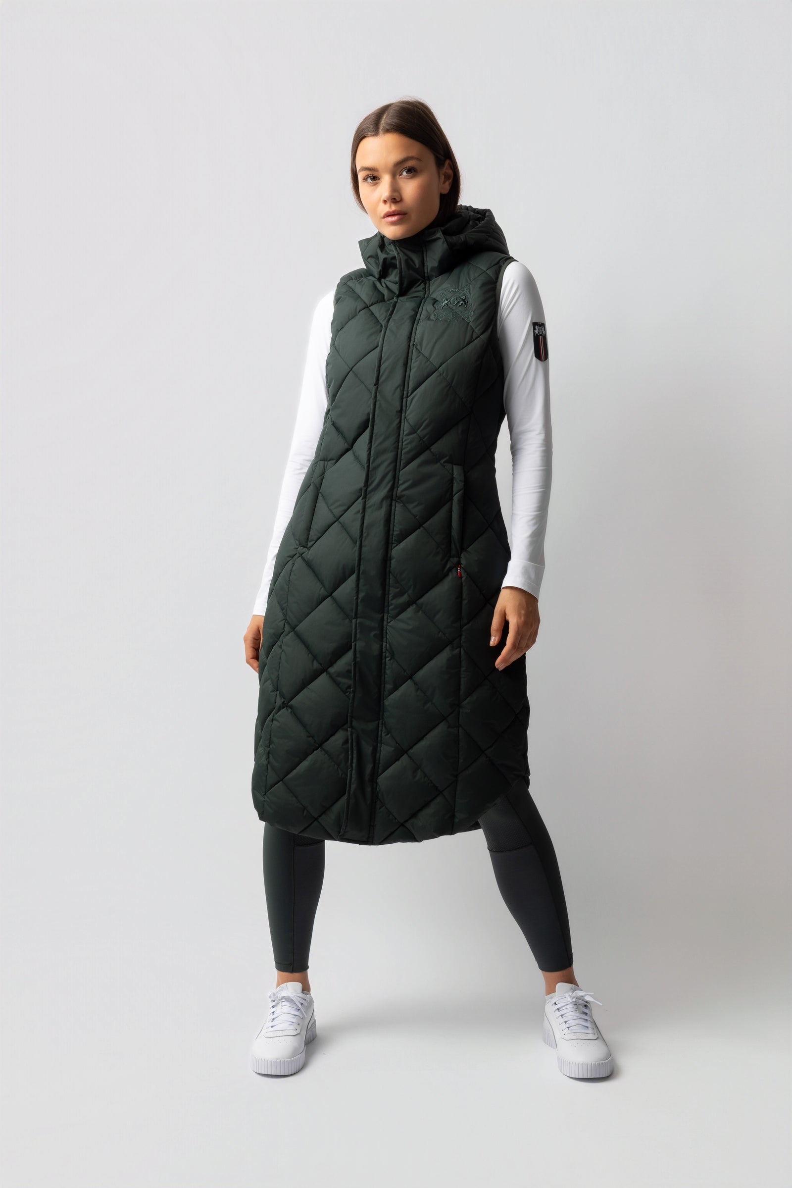 B Vertigo Gem Women´s Long Padded Riding Vest Women’s Riding Clothing