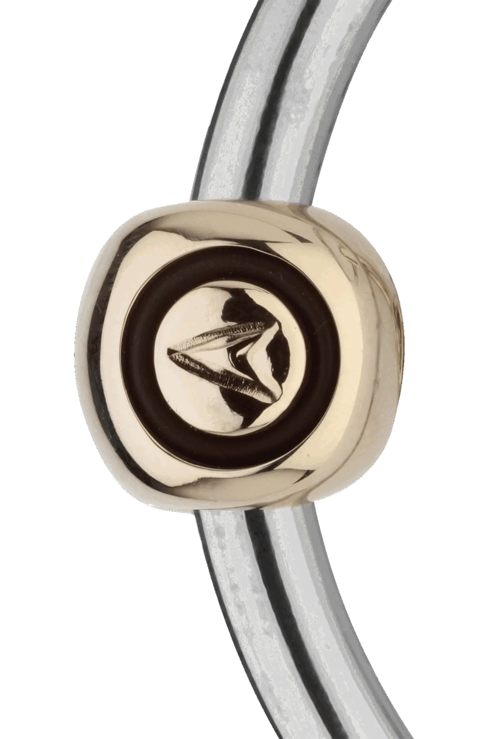 Sprenger Novocontact Eggbutt Bit D-Rings, Single Jt. 14mm, Sensogan Horse Bits