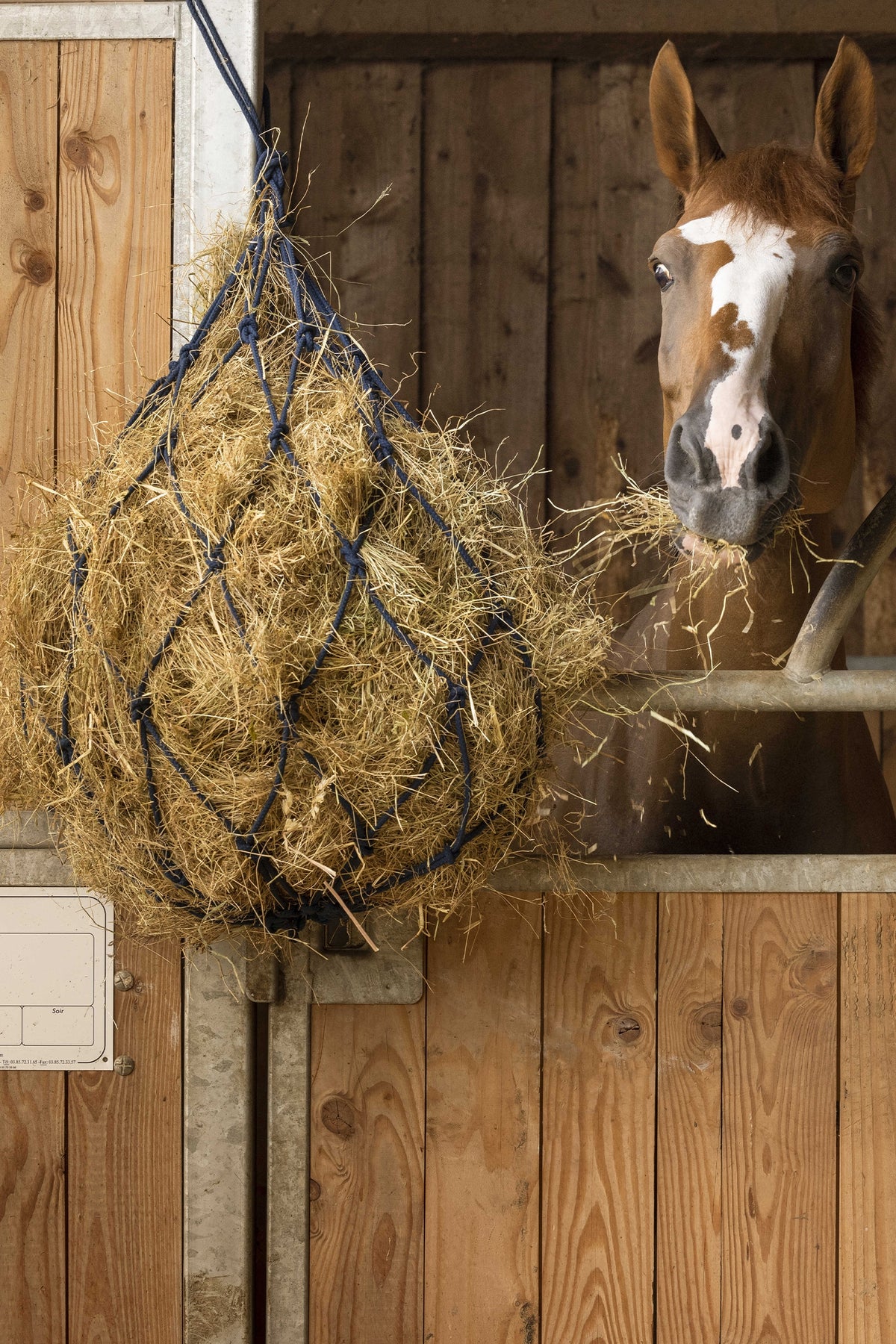 HIPPOTONIC Cotton Haynet With Rings (105 cm) Horse Feeders & Waterers