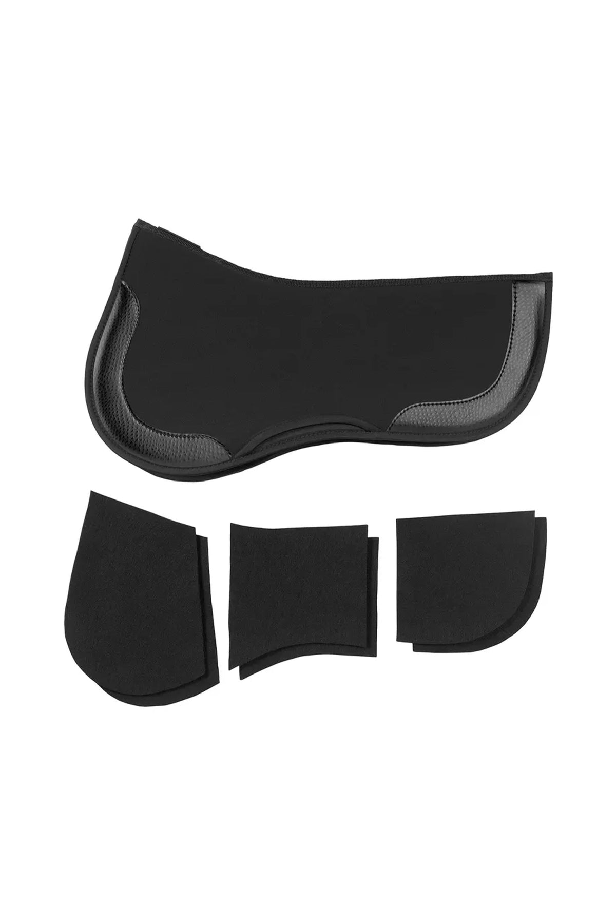 EquiFit Thin ImpacTeq® Half Pad with Shims Saddle Pads