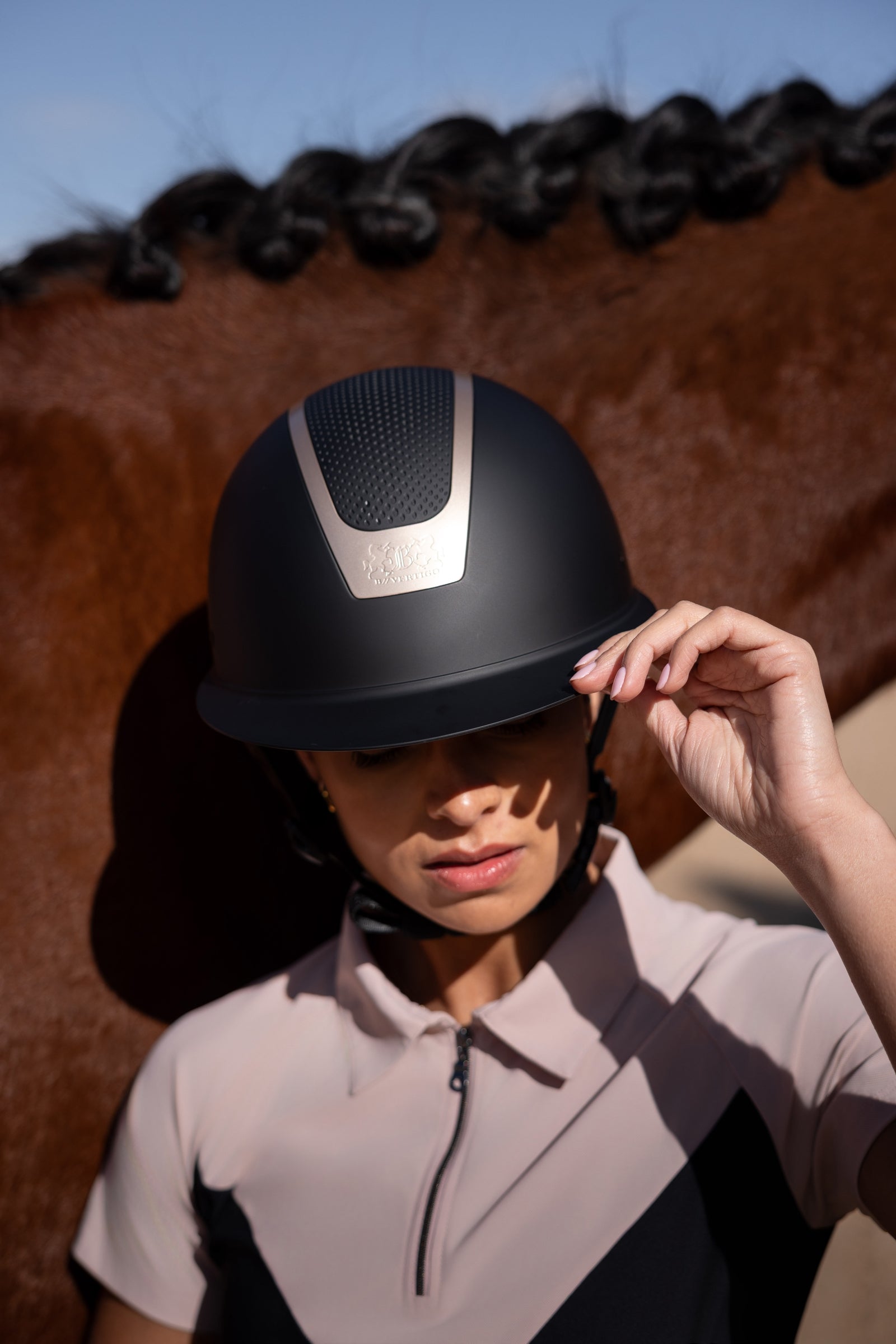 B Vertigo Majoris MIPS Technology II Riding Helmet Safety Equipment