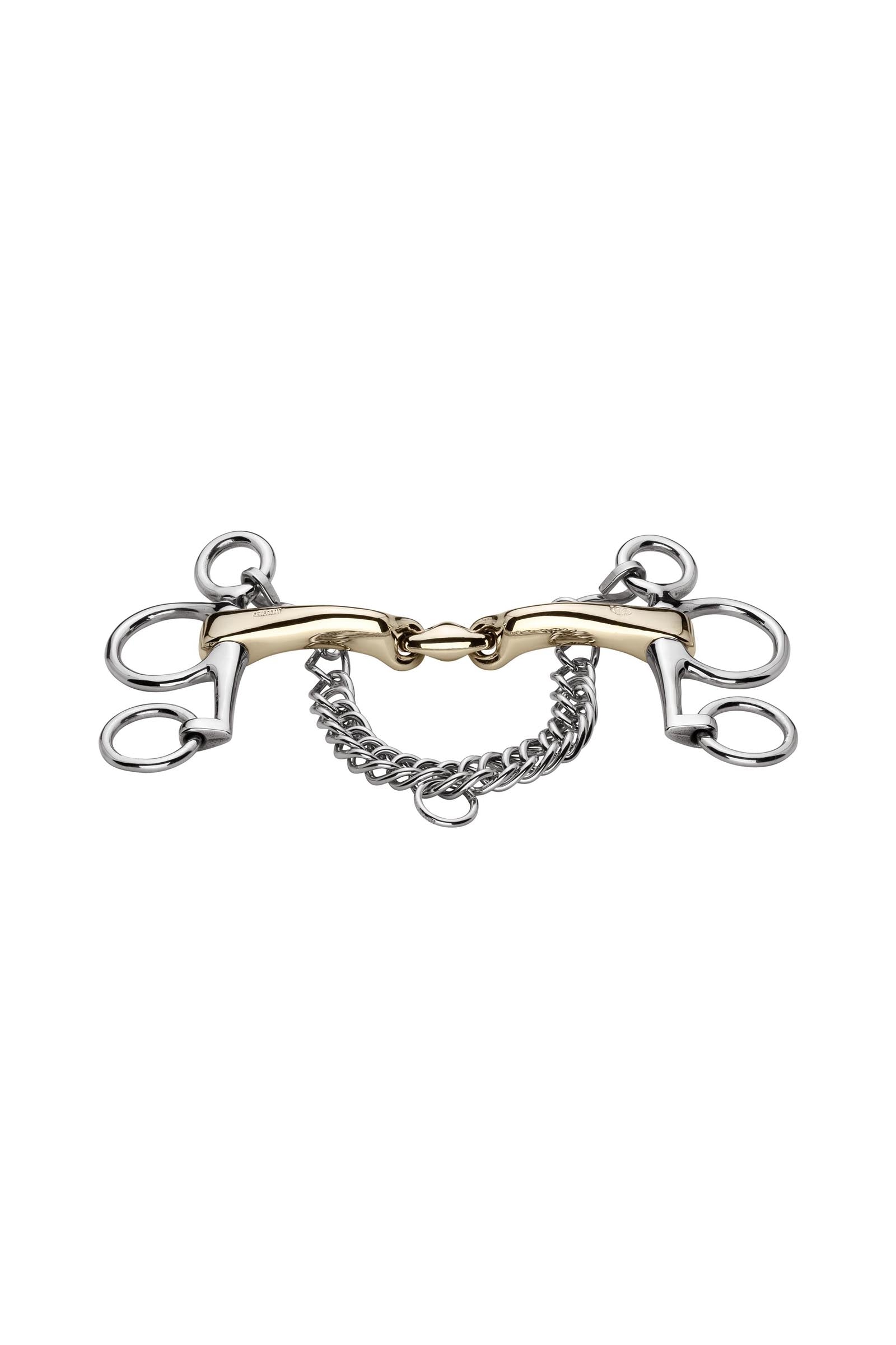 Sprenger Novocontact Pelham Dbl, J Sensogan 16mm Horse Bits