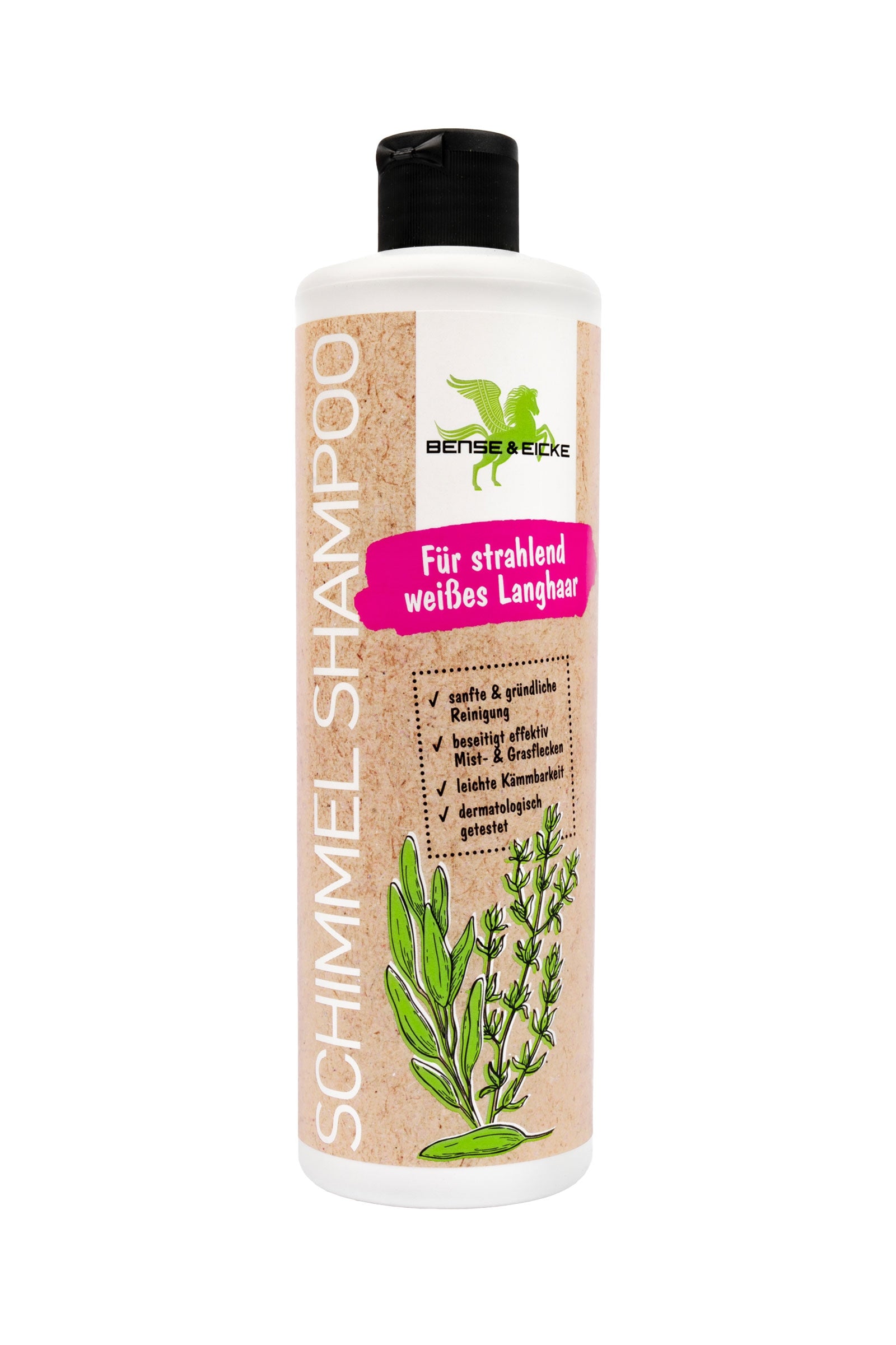 Bense & Eicke Valkoisten Hevosten Shampoo, 500 ml Hoito