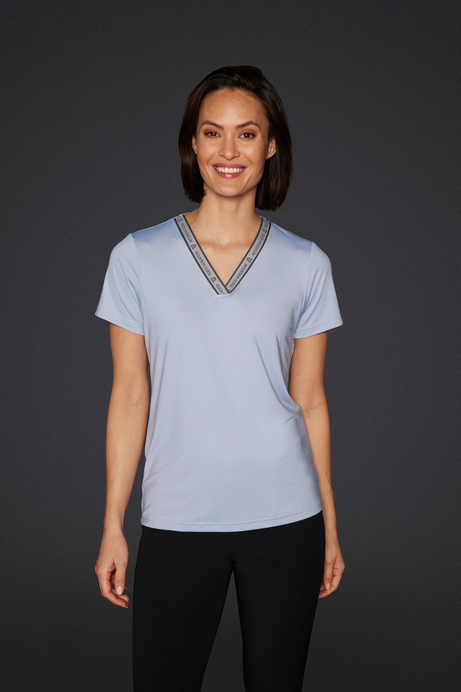 Mountain Horse Active Stripe Women's Tee Women’s Riding Clothing