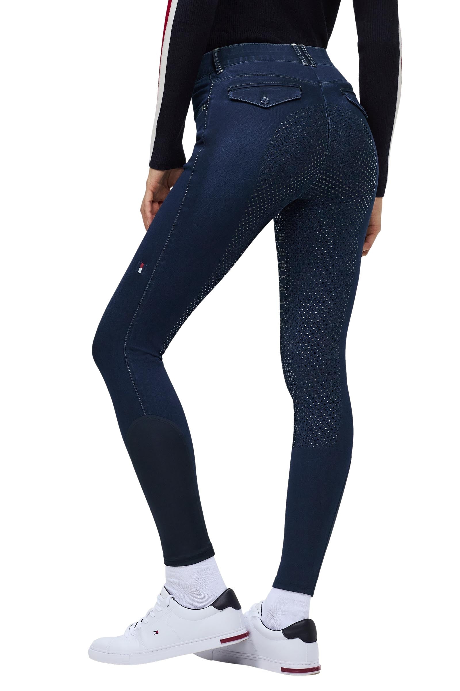 Tommy Hilfiger Equestrian Hope naisten denim kokopaikkaiset ratsastushousut Womens Breeches