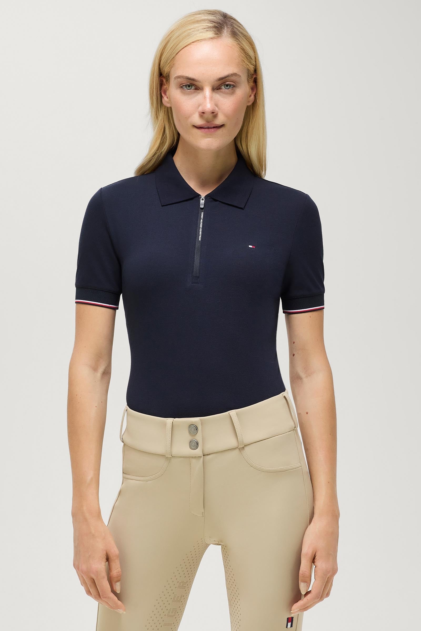 Tommy Hilfiger Equestrian Anaheim Women's Zip Poloshirt Women’s Riding Clothing