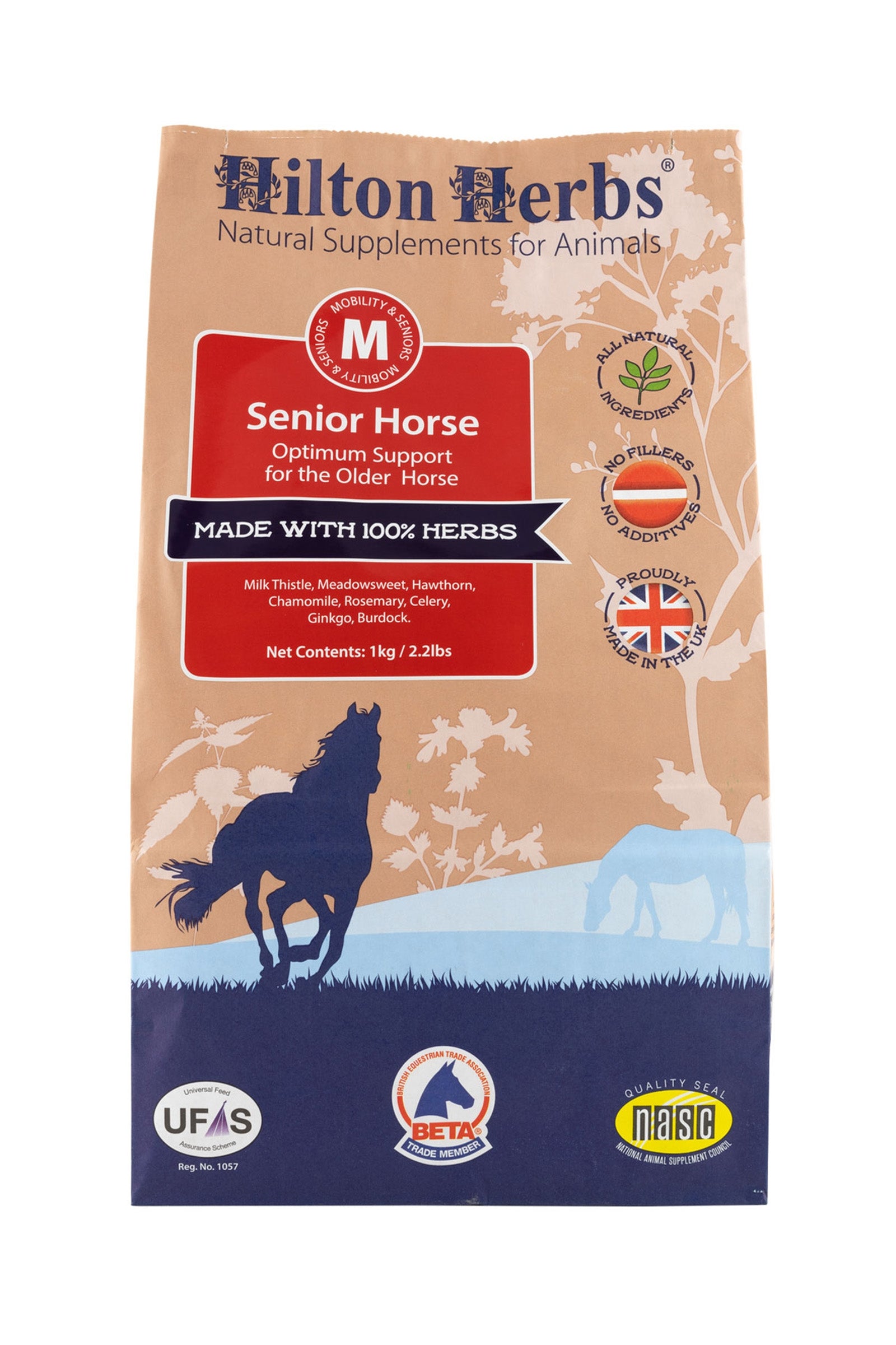 Hilton Herbs HiltonHerbs Senior Horse 1kg Tub Horse Feed & Nutrition