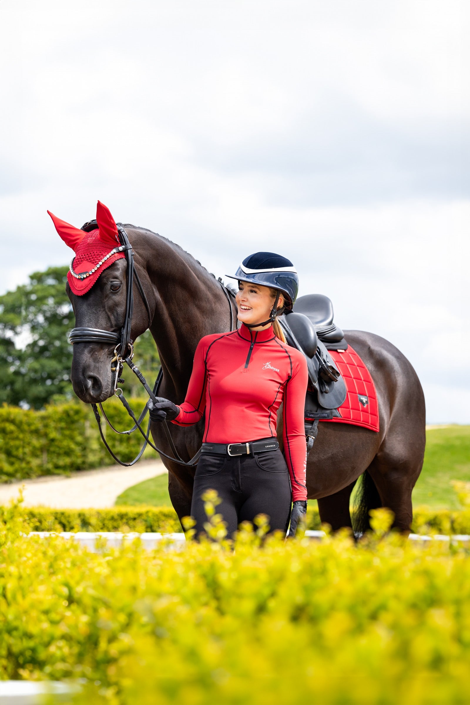 LeMieux Loire Classic Square Dressage Saddle Pad Saddle Pads