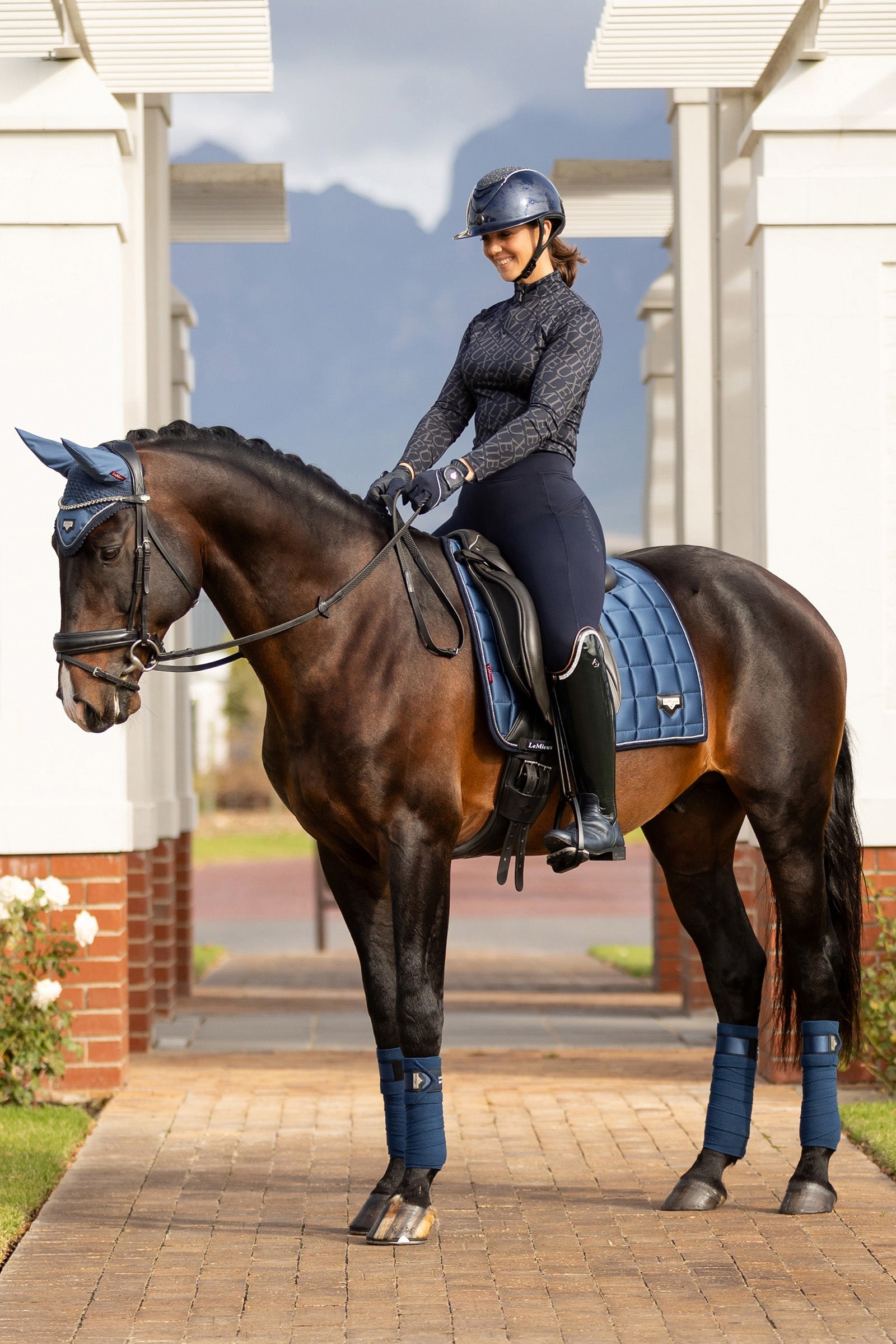 LeMieux Loire Classic Square Dressage Saddle Pad Saddle Pads
