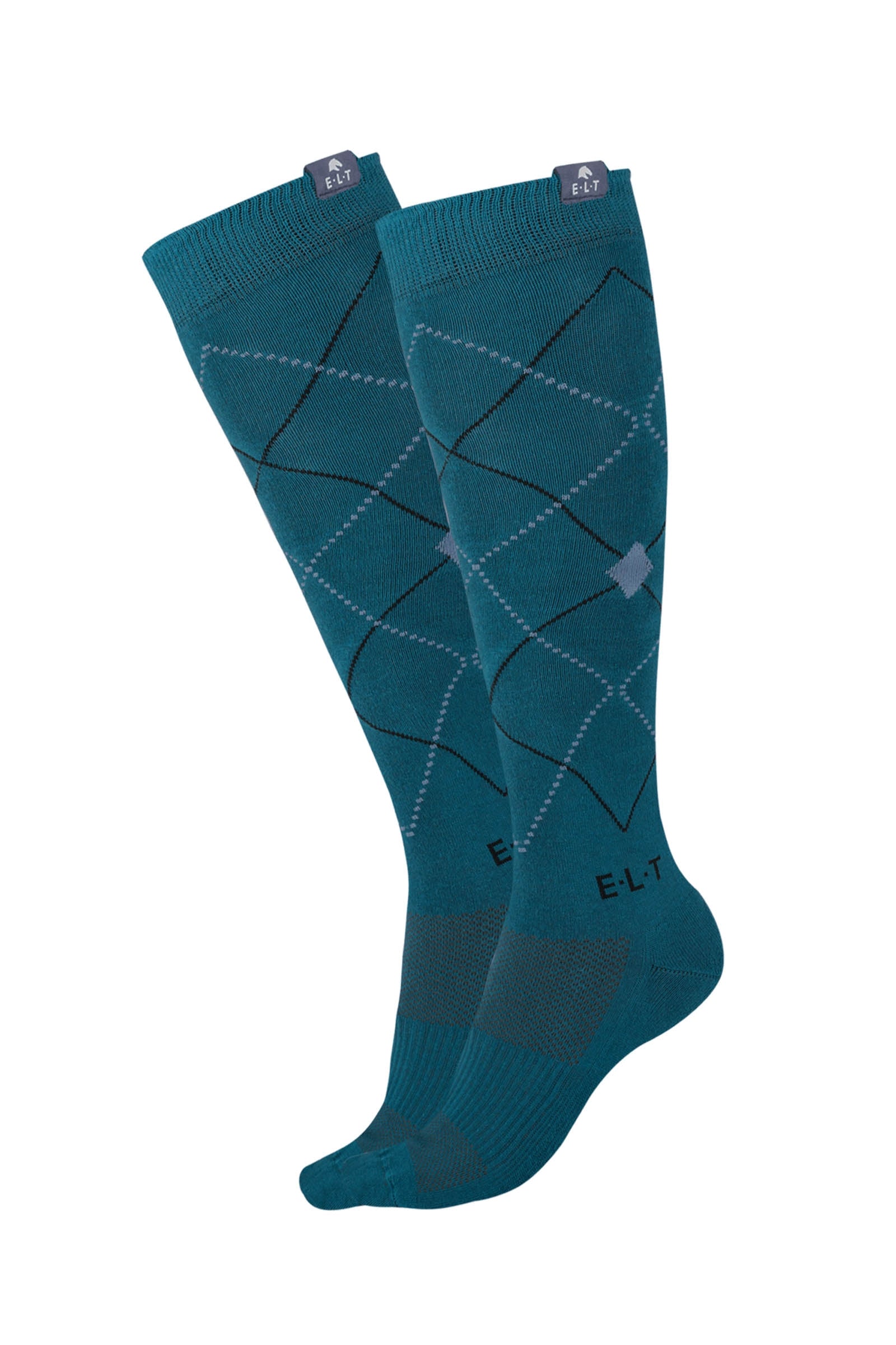 ELT Argyle Breathable Riding Socks Sukat