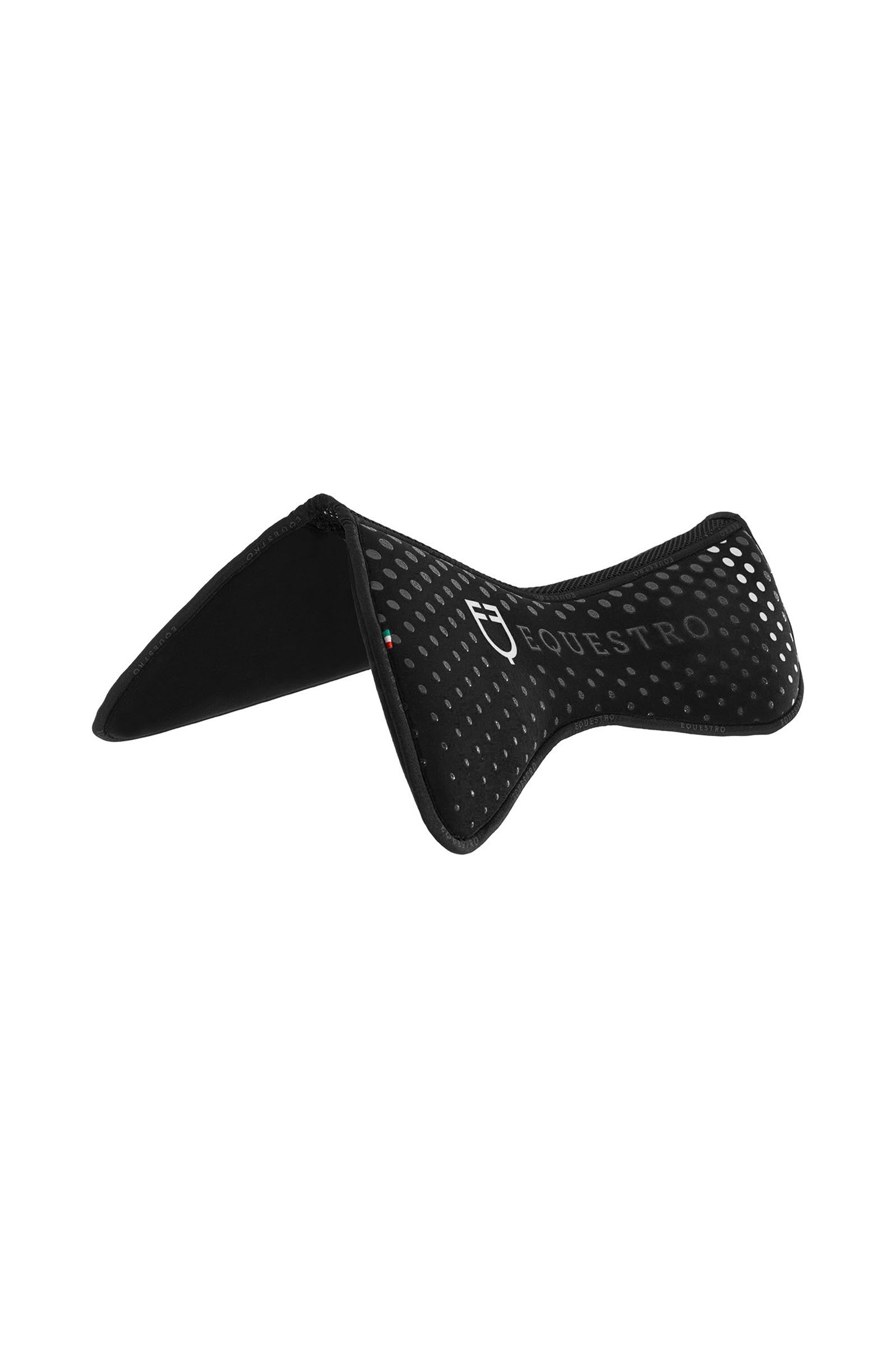 Equestro Memory Foam Pad With Silicone Grip and White Logo Saddle Pads