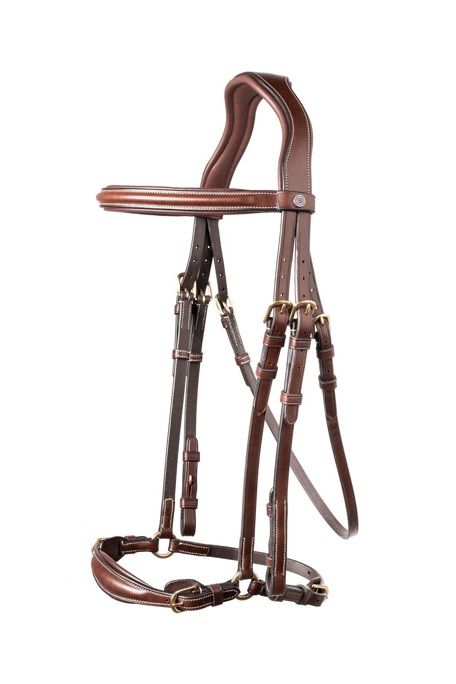 Trust Equestrian Barcelona Adjustable Drop Noseband Bridle Suitset & Ohjat