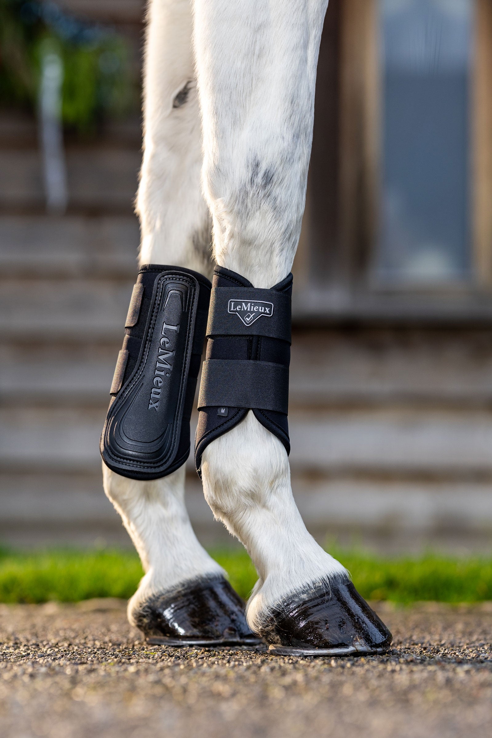 LeMieux Grafter Brushing Boots Leg Protection & Hoof Protection for Horses