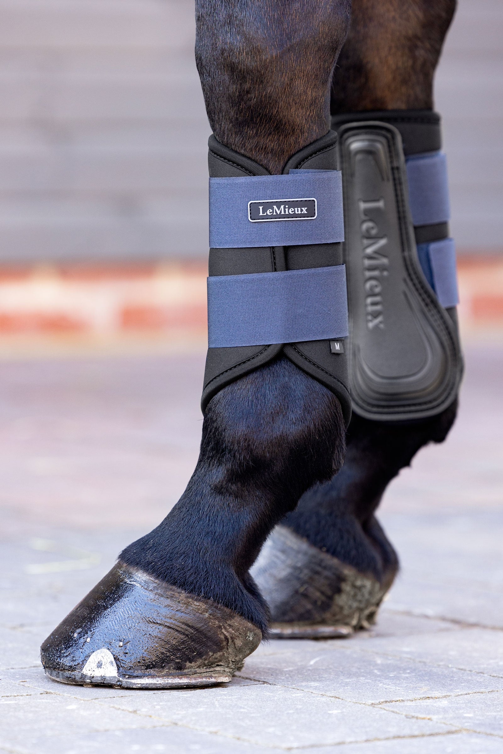 LeMieux Grafter Brushing Boots Leg Protection & Hoof Protection for Horses