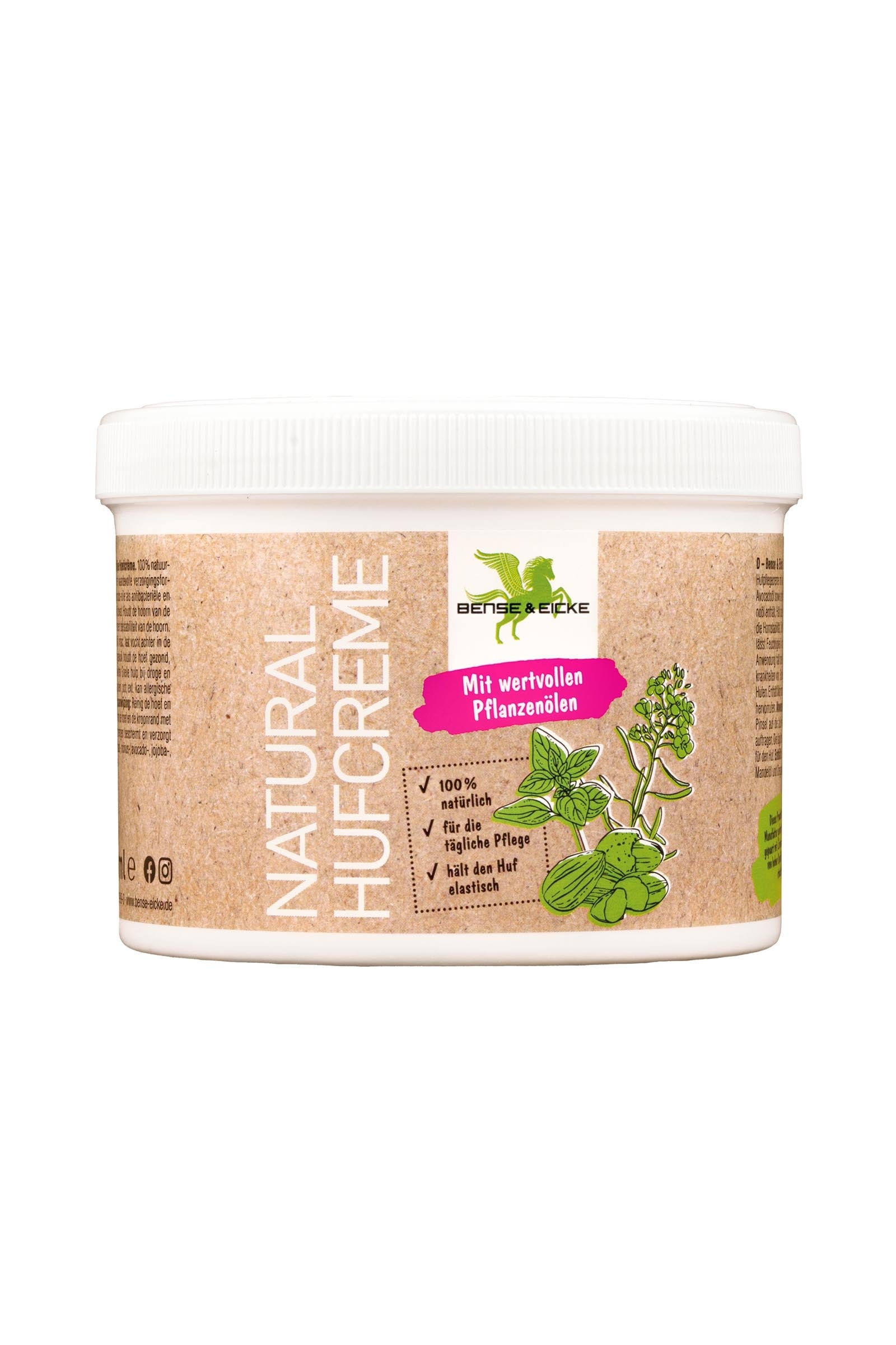 Bense & Eicke Natural Hoof Cream, 500ml Horse Health Care