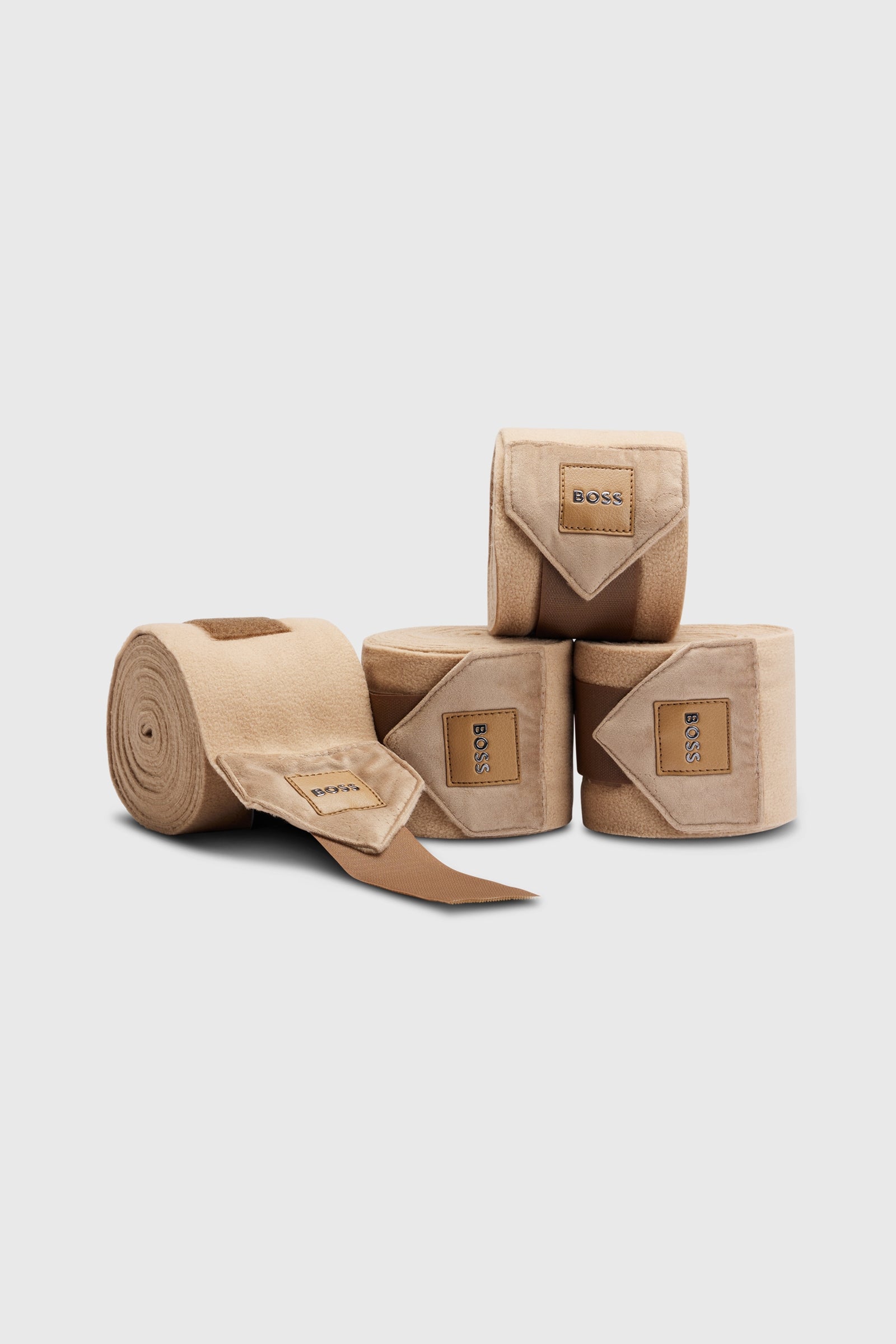 BOSS Equestrian Boss Bandagessit samettisella yksityiskohdalla Leg Protection & Hoof Protection for Horses