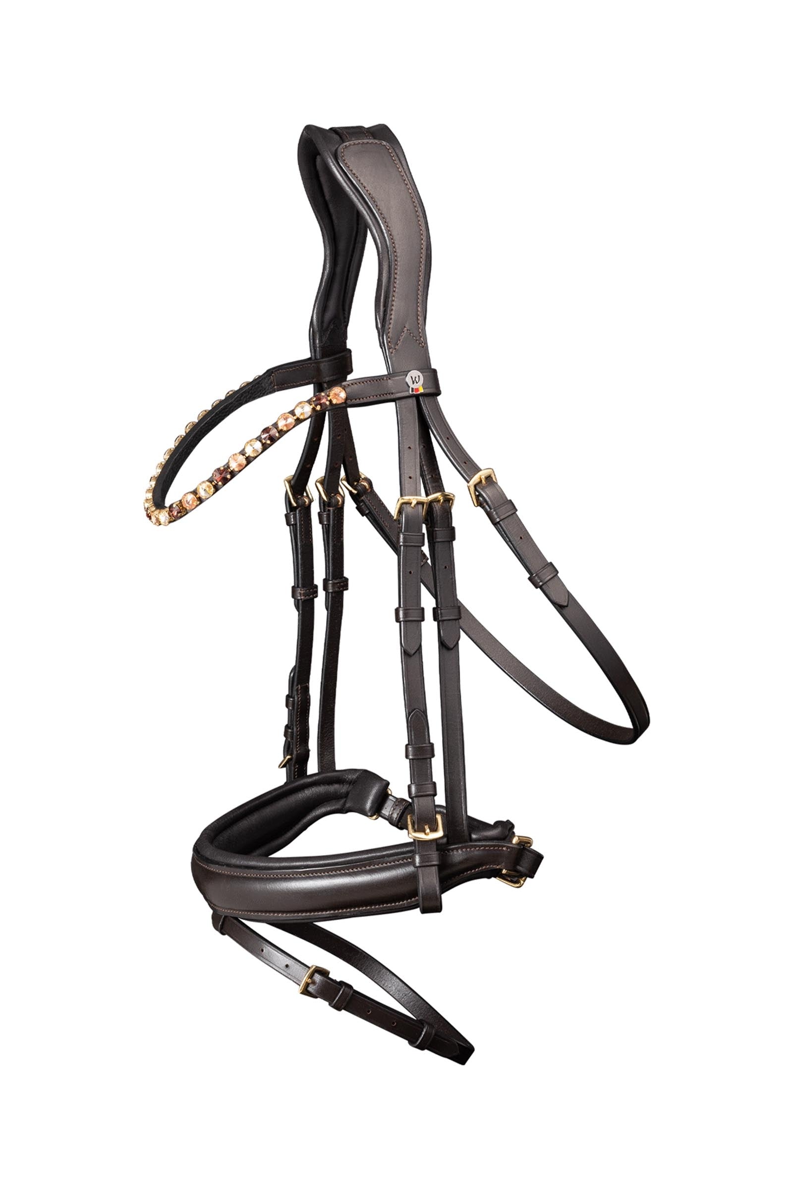 Waldhausen X-Line Goldheart Riimu Suitset & Ohjat