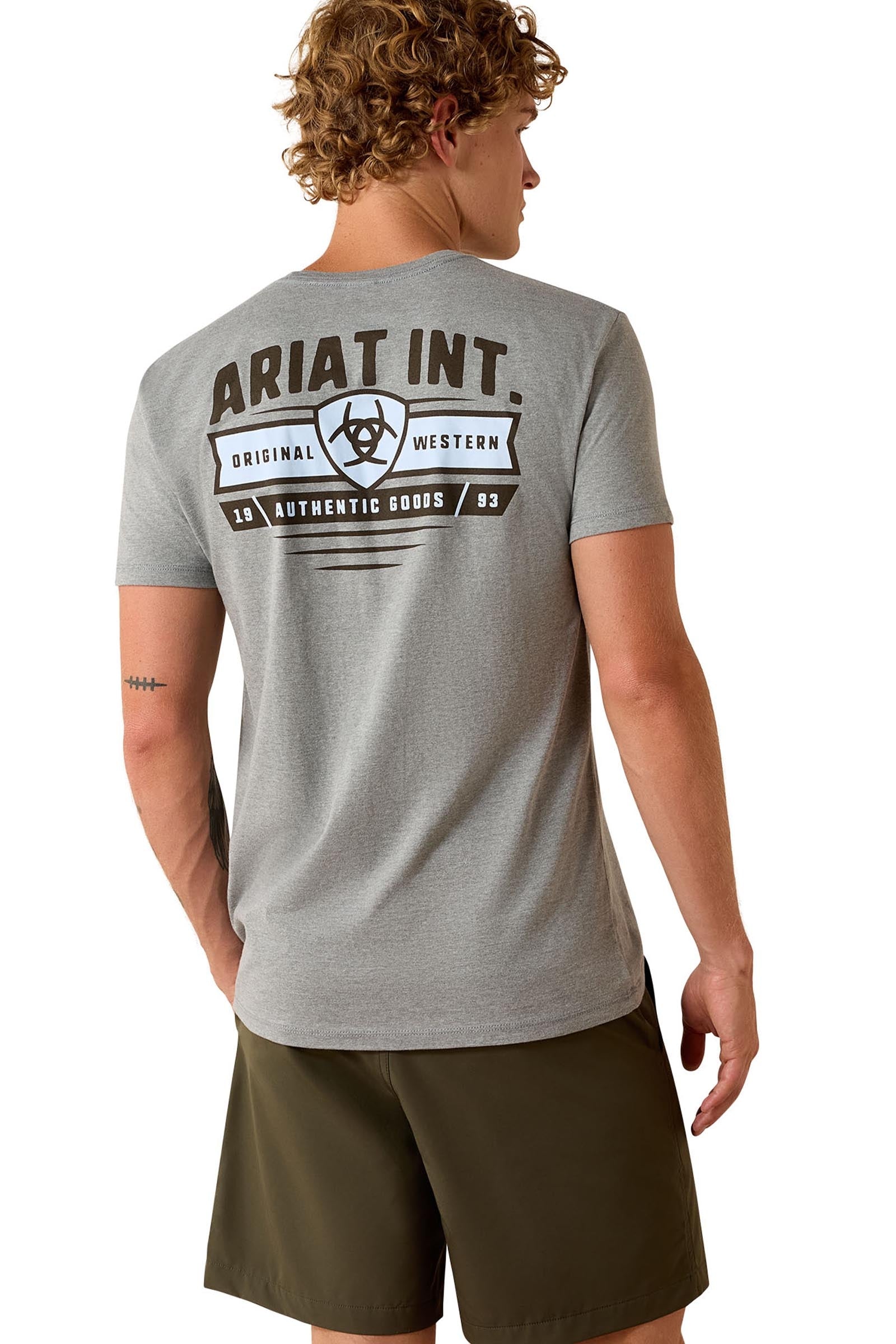 Ariat Mens Banner Badge T-Shirt Mens Riding Clothing