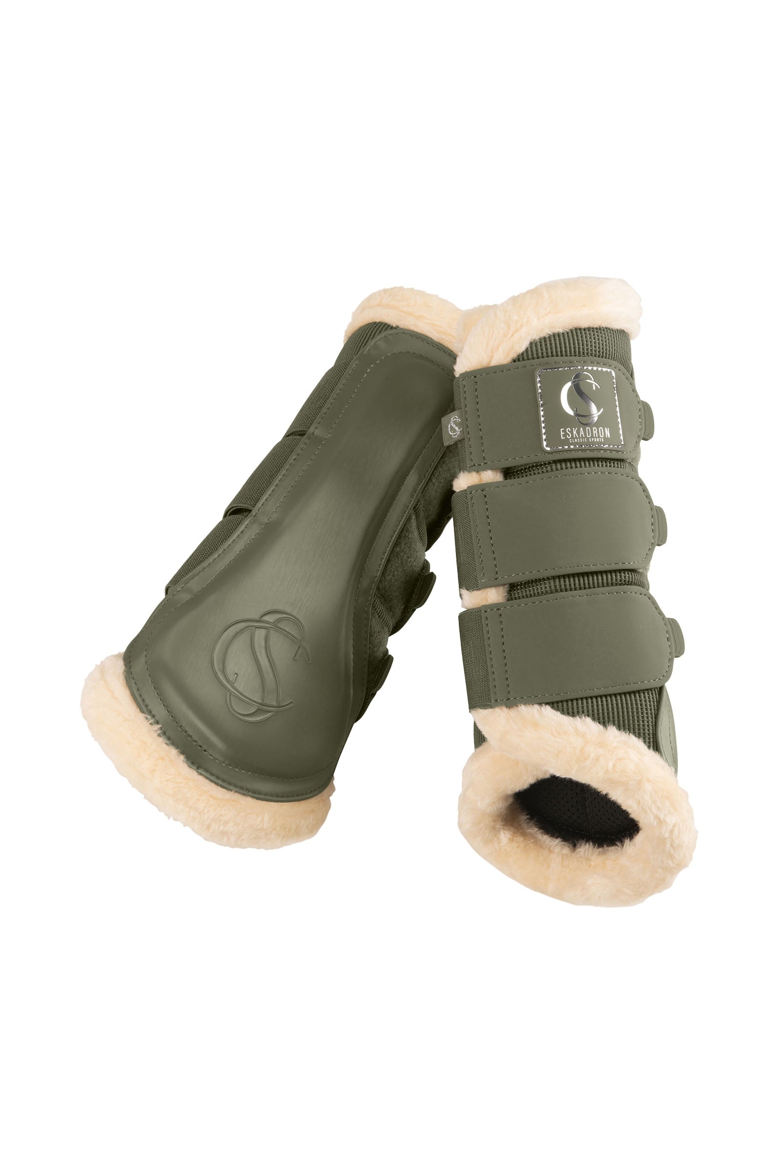 Eskadron Classic Sports SS25 Mesh Fauxfur jännesuojat Leg Protection & Hoof Protection for Horses