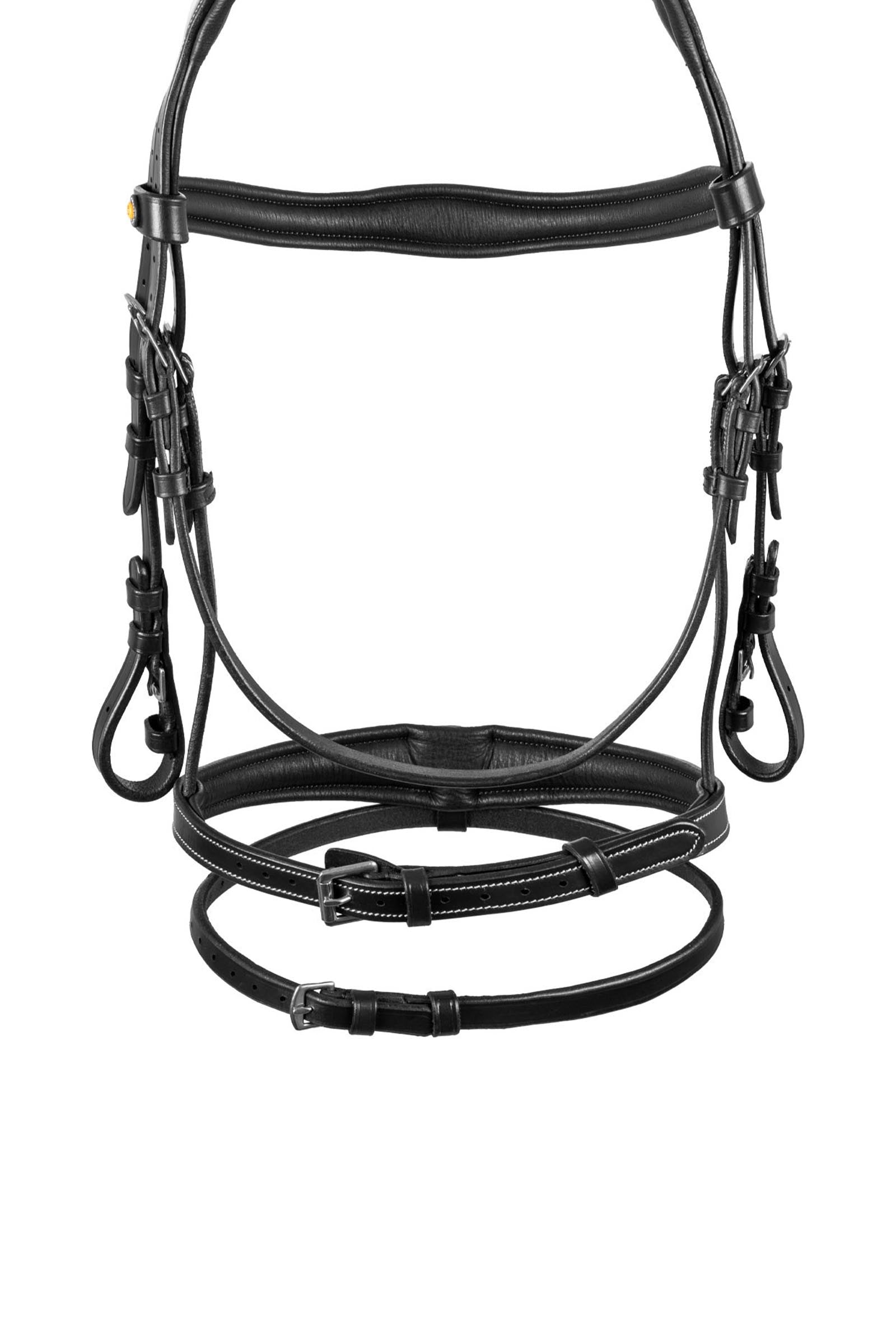 Equestro Bridle in Soft Stitched Leather Bridles & Reins