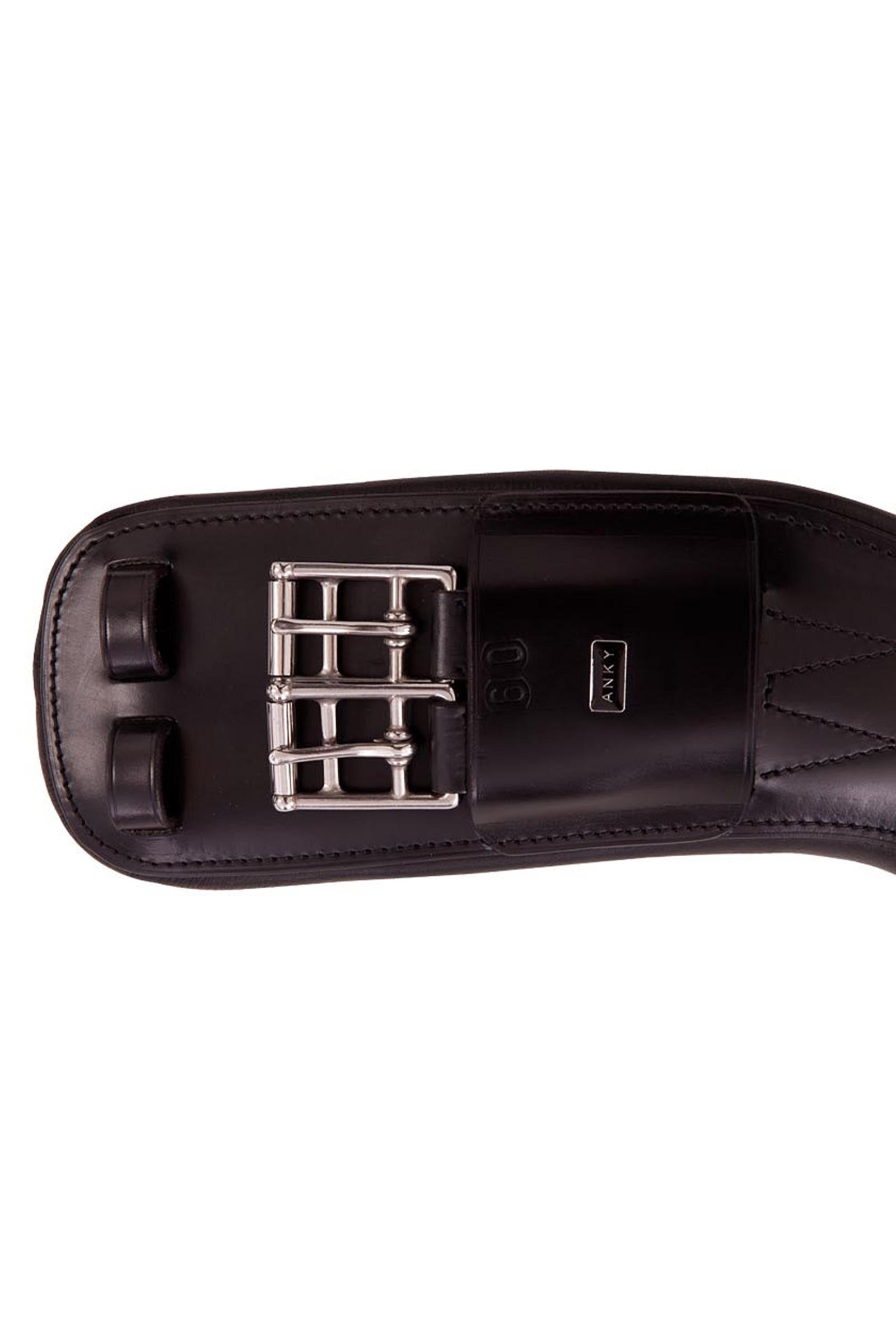 Anky ANKY Anatomic Leather Dressage Girth With Side Elastic Saddles, Girths & Stirrups