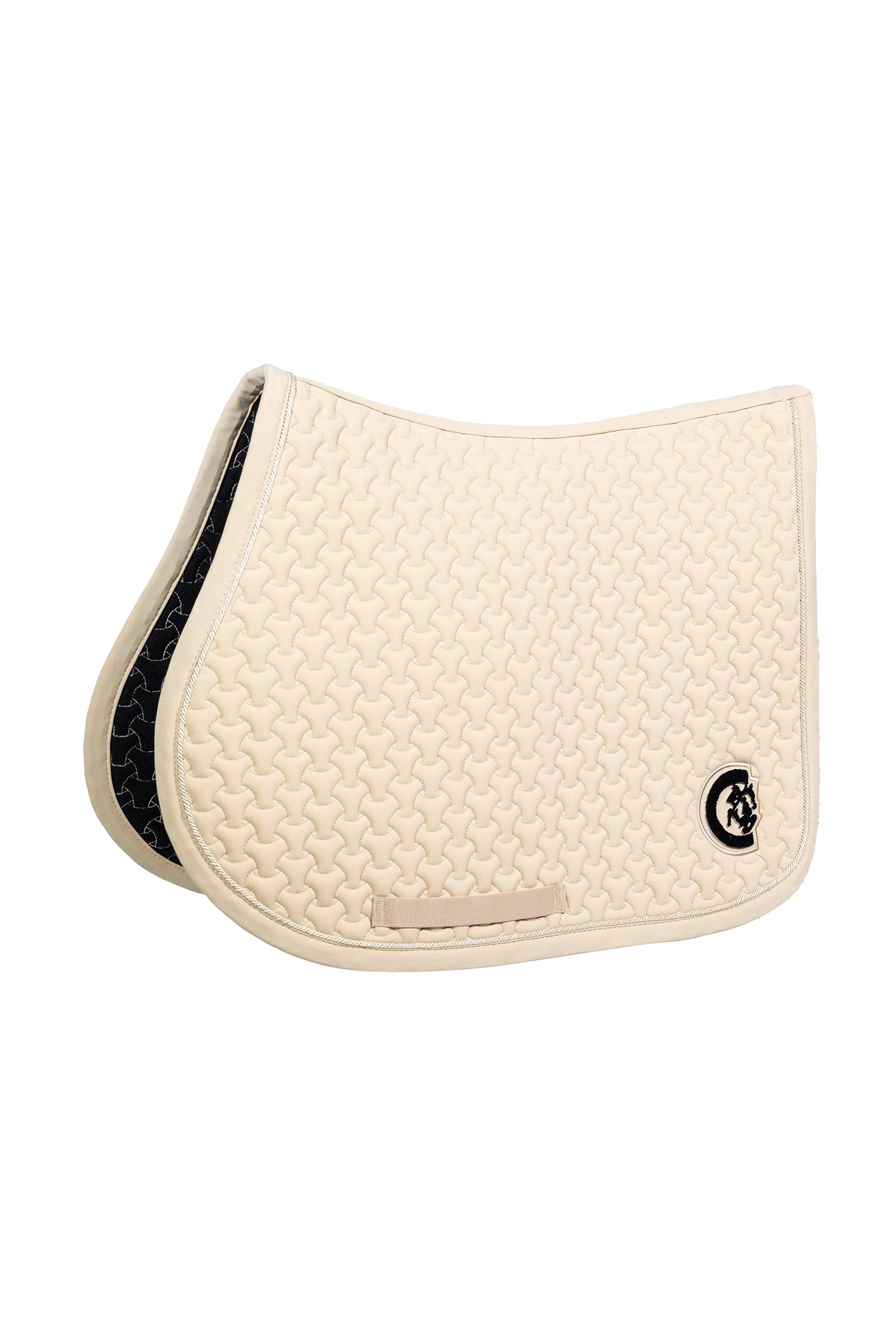 Kentucky Horsewear Kentucky Saddle Pad Plaited 3D Logo Show Jumping Saddle Pads