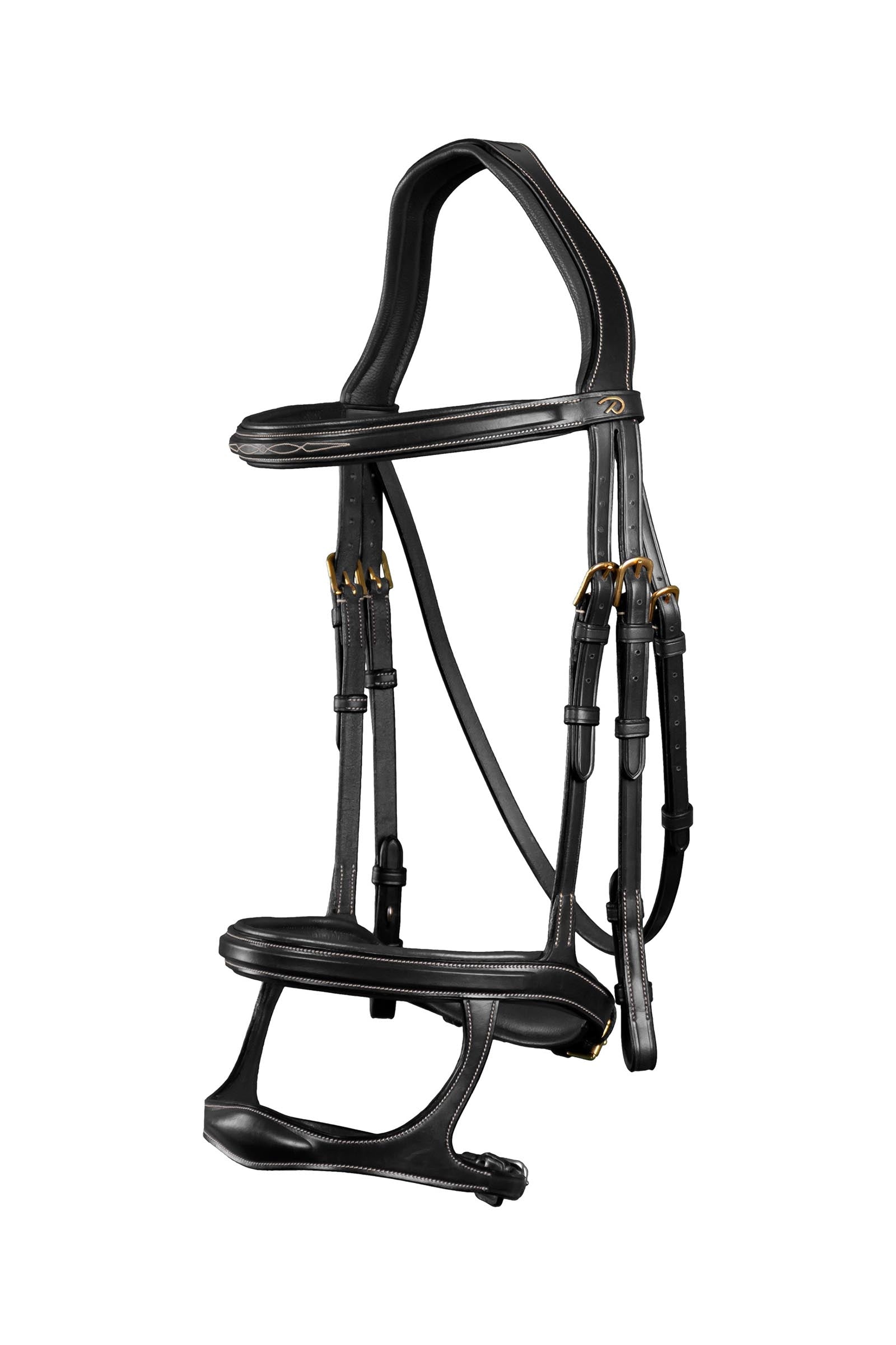 Dy'on D Collection Double Noseband Bridle Bridles & Reins
