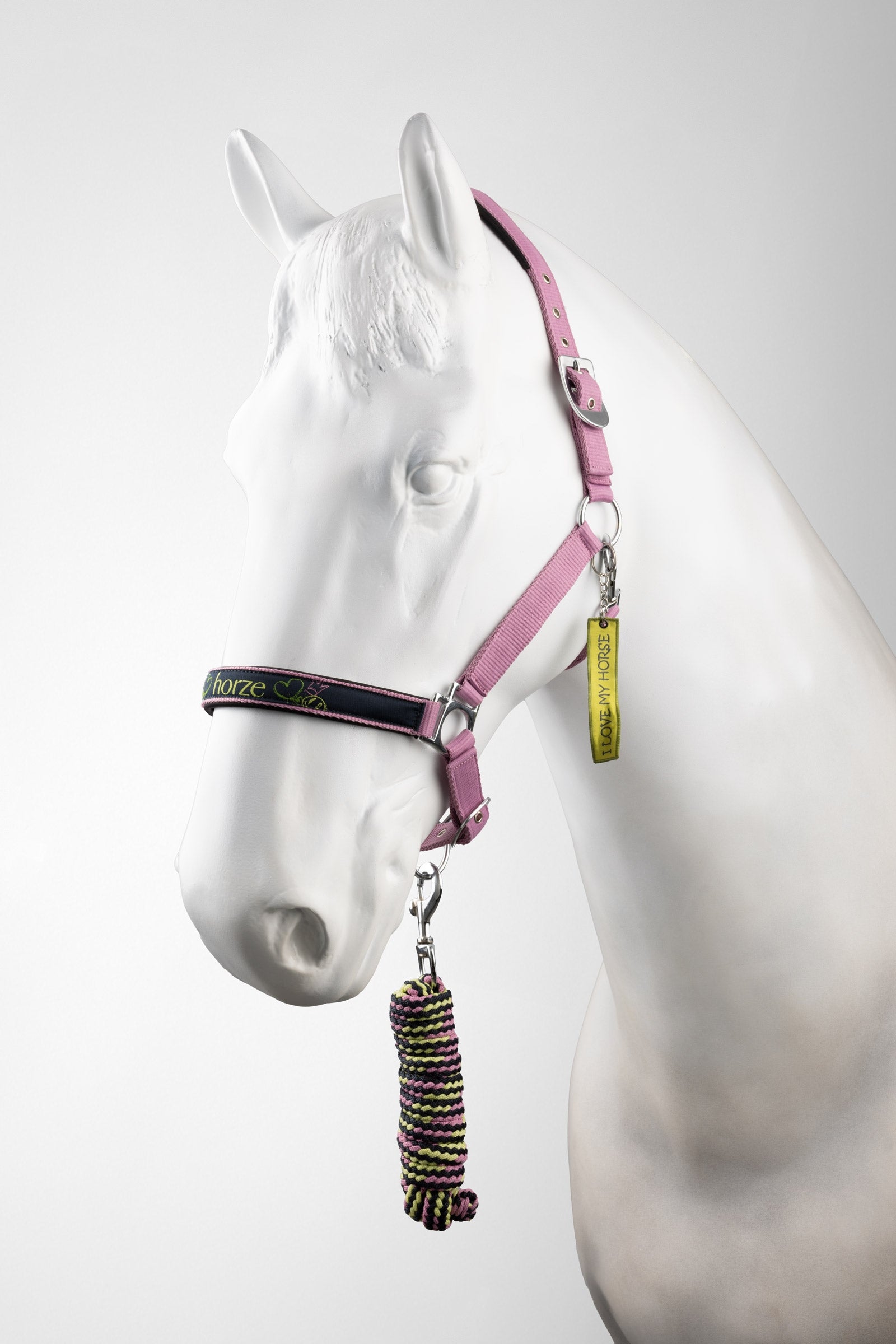 Horze Graffiti Pony Halter & Lead Rope Set Pony & Shetland Tac