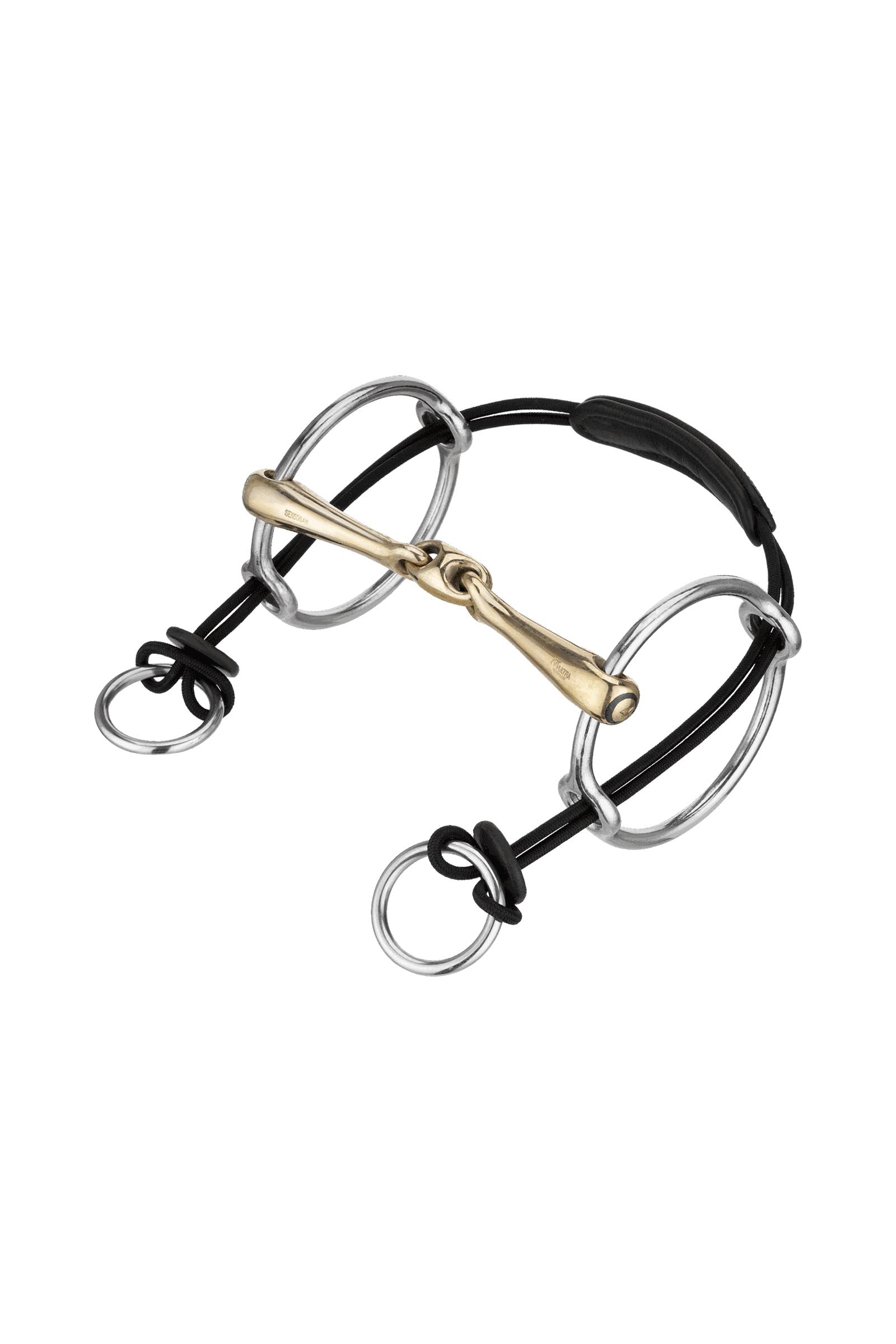 Sprenger Curbgag Rope, Leather Horse Bits