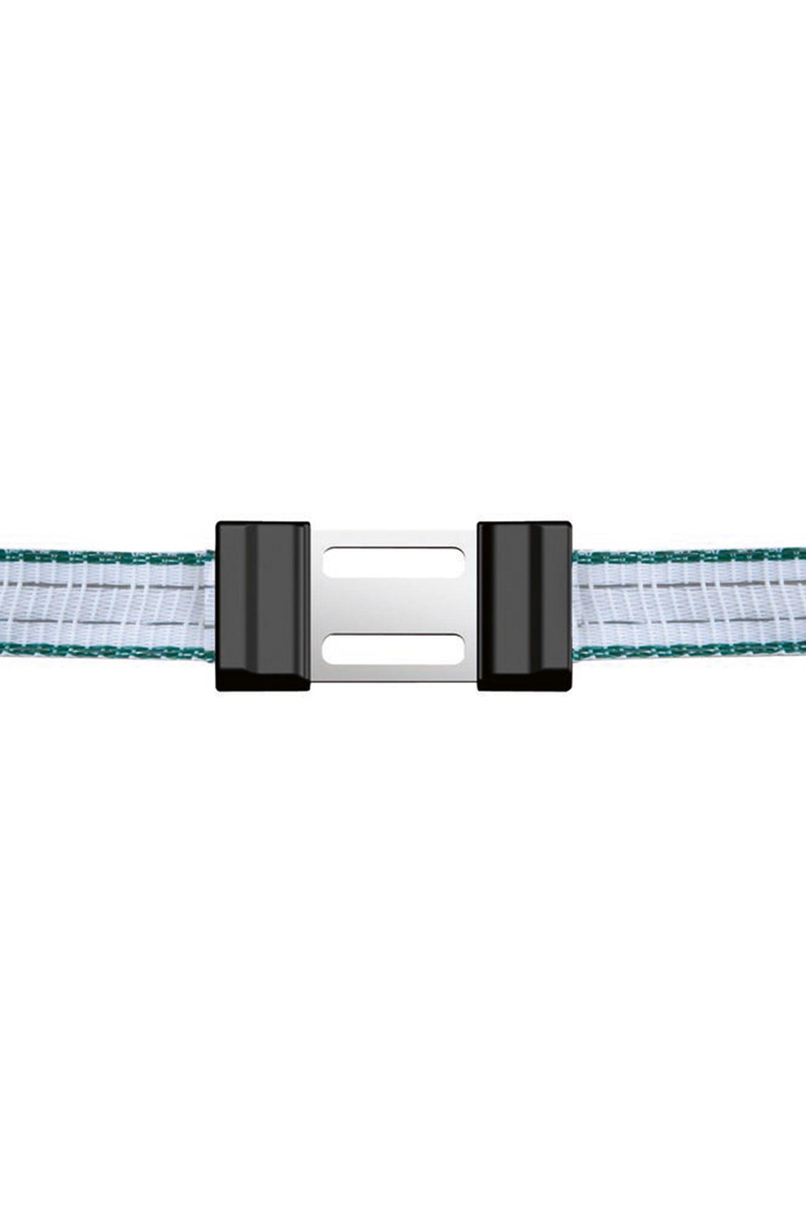 Corral CORRAL nauhaliitin Litzclip 20 mm nauhoille, ruostumaton teräs, 5 kpl Sähköaita