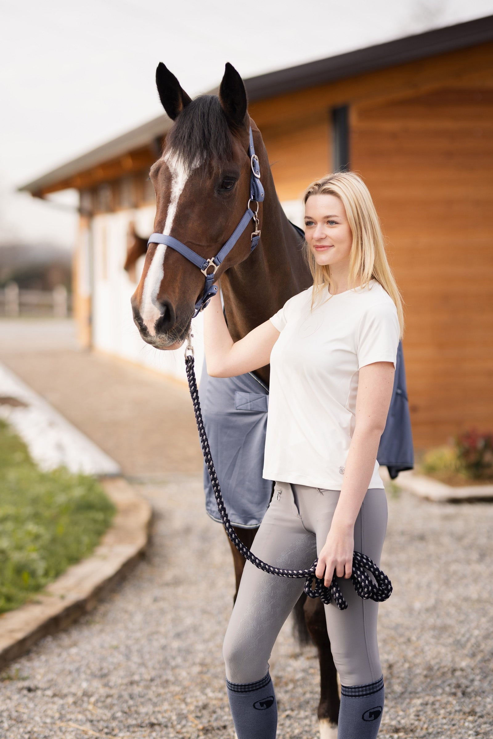 Horze Arina Women's Full Grip Breeches Womens Breeches