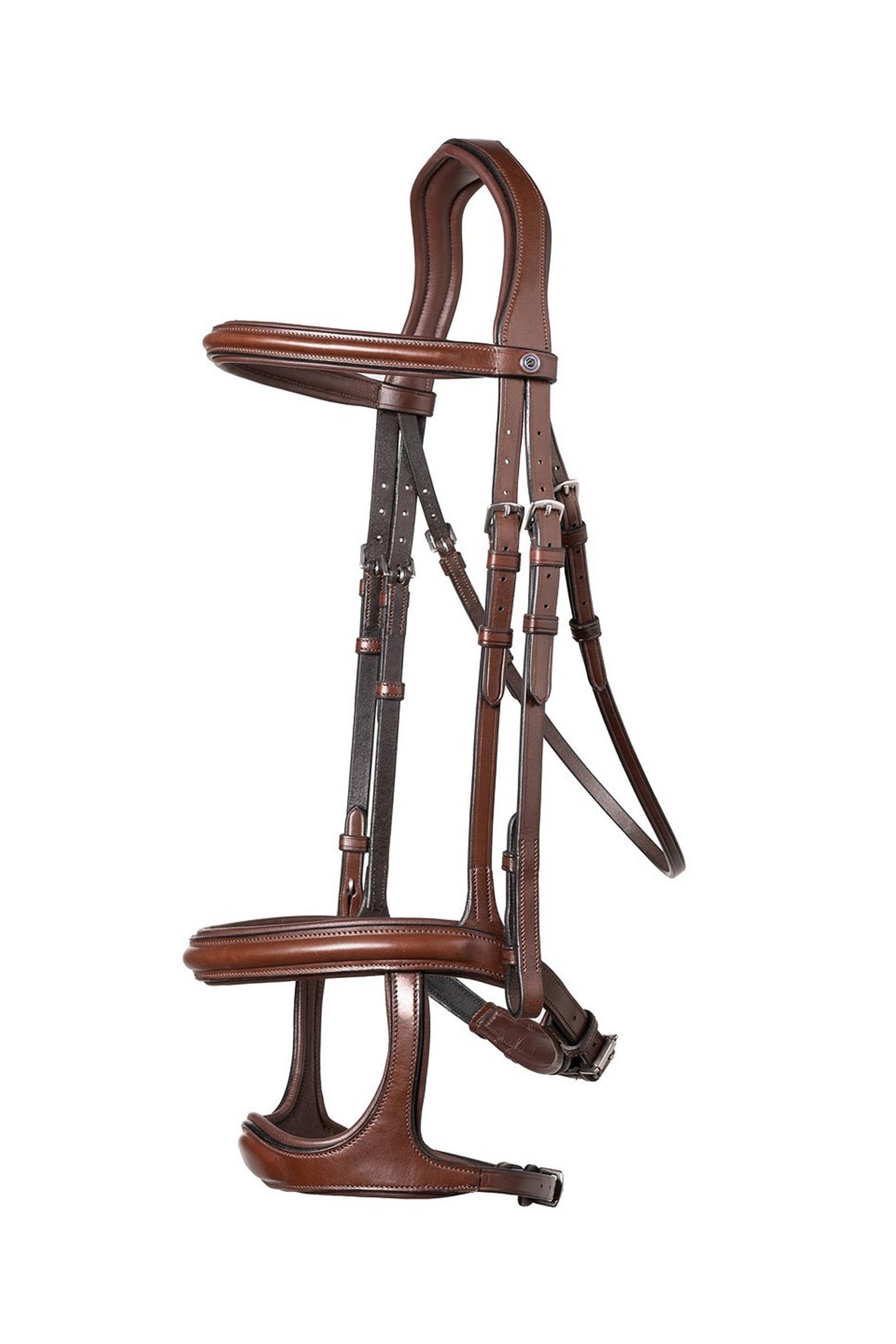 Trust Equestrian Paris Double Noseband Bridle Suitset & Ohjat