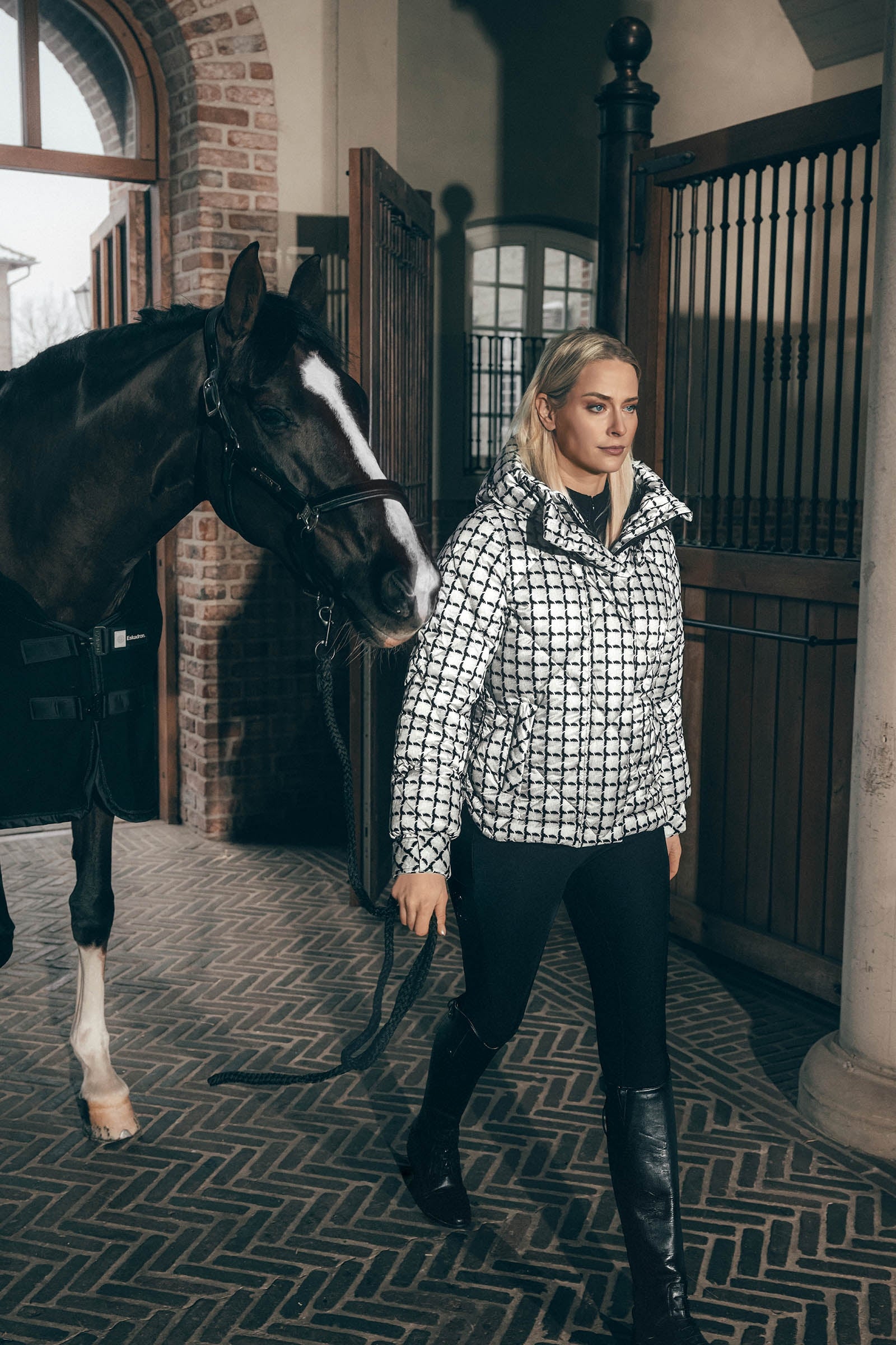 Pikeur Selection FW26 Womens Diamond Quilted Jacket Women’s Riding Clothing