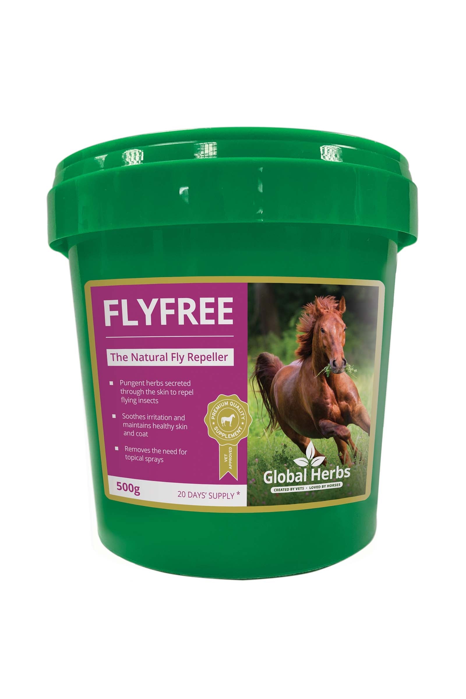 Global Herbs Fly Free, 500 g Horse Feed & Nutrition