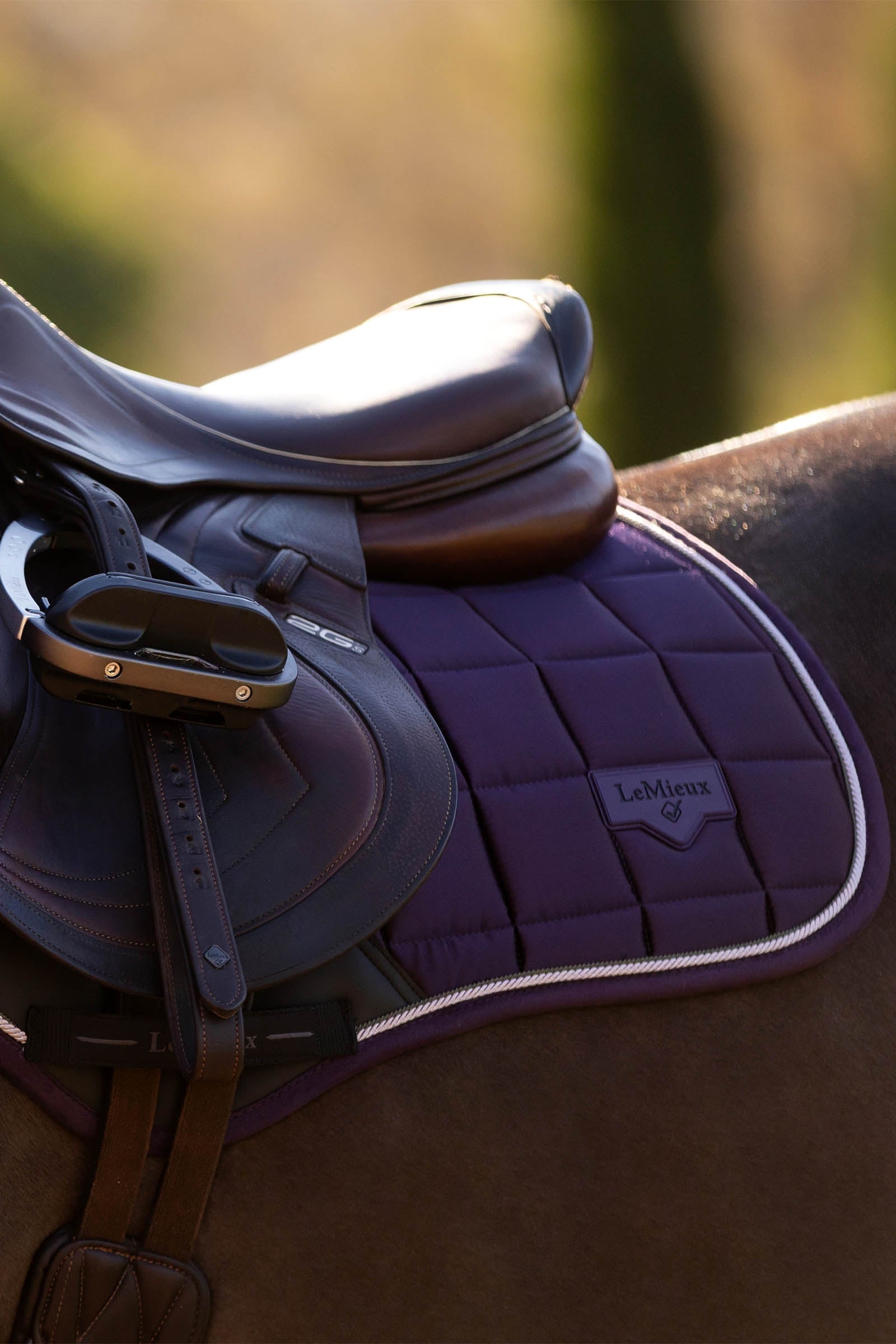 LeMieux Loire Classic Square Close Contact Saddle Pad Saddle Pads