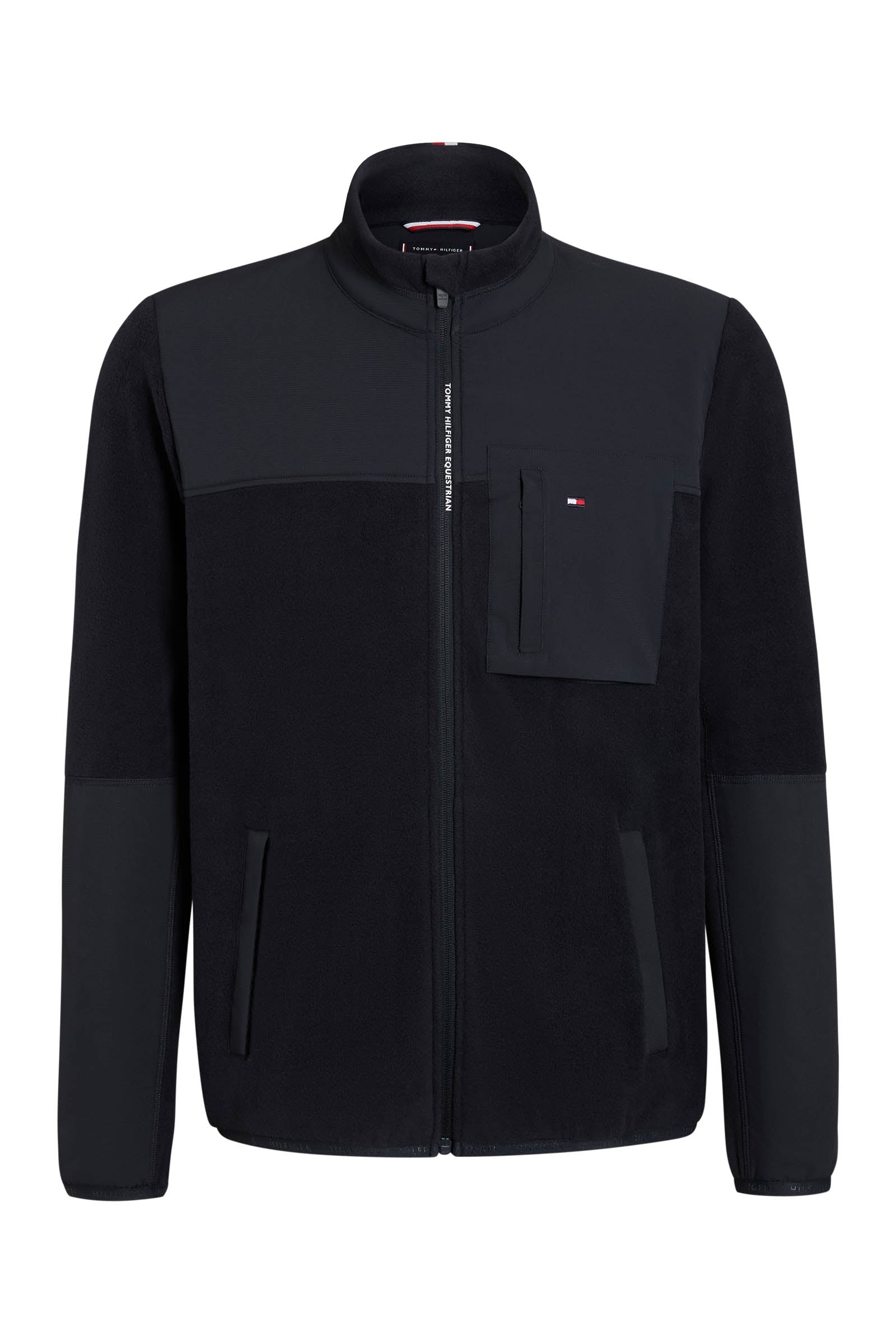Tommy Hilfiger Equestrian Woodstock Fleece Jacket Mens Riding Clothing