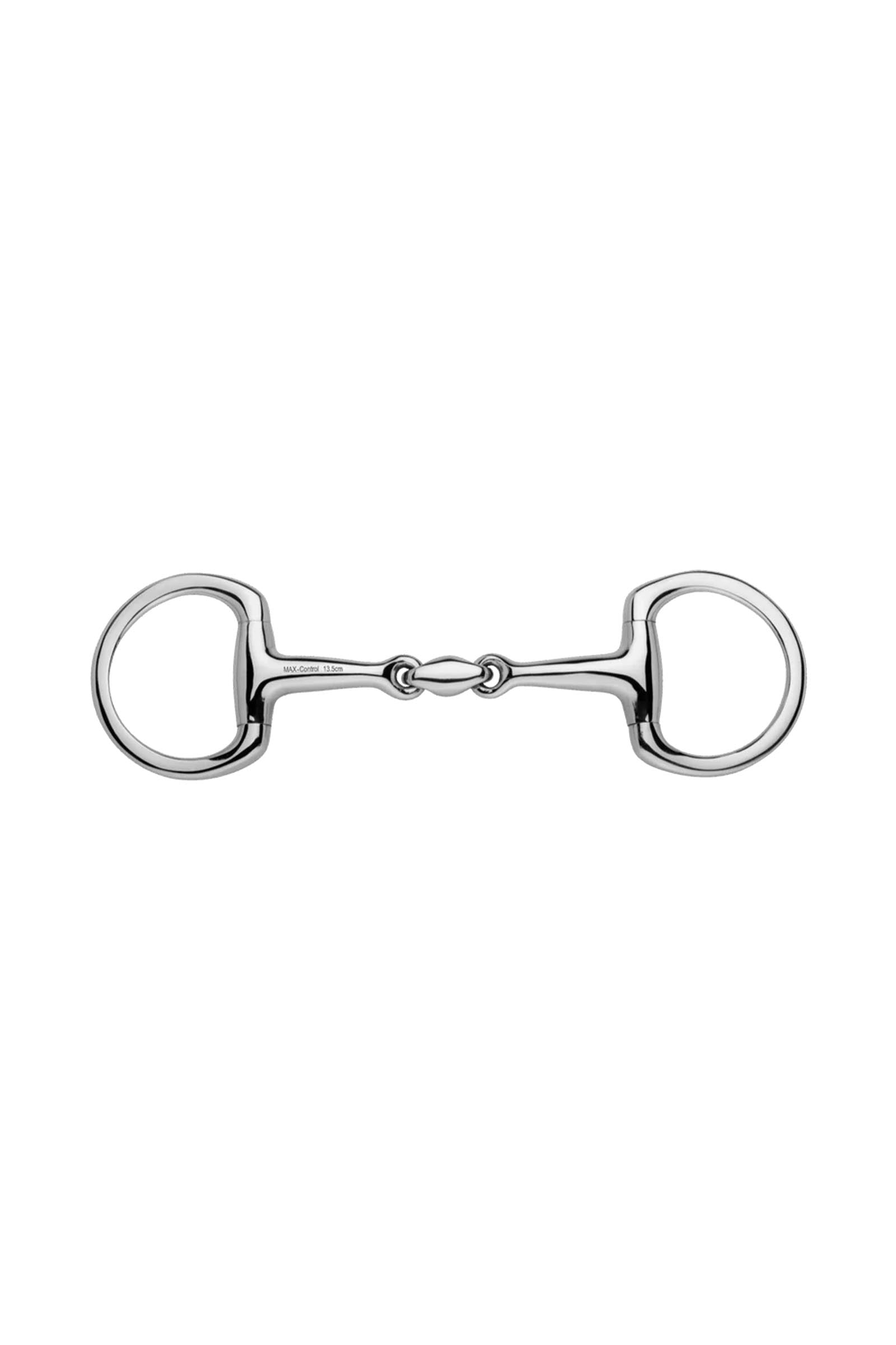 Sprenger Max Control Eggbutt Bradoon Bit, Locking Mech., Double Jt. 12mm, Stainless St. Horse Bits