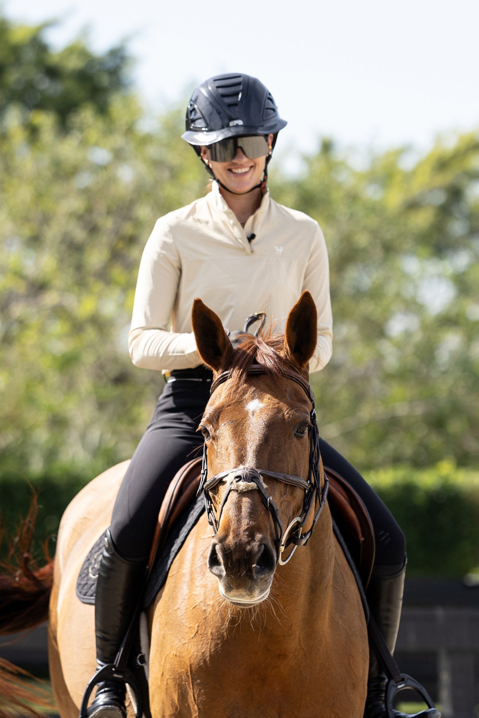 Horse Pilot Sunrise Women´s Shirt Women’s Riding Clothing