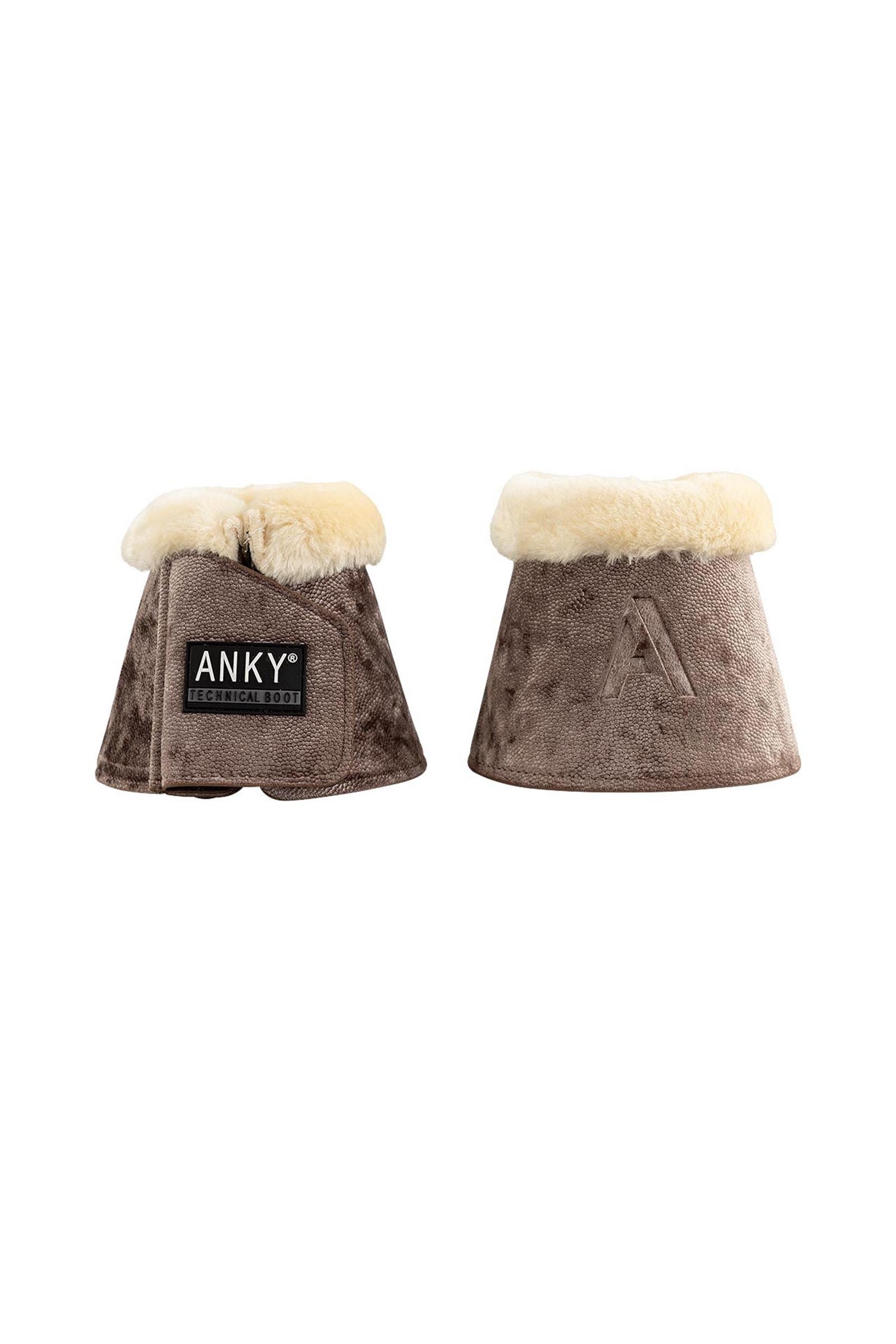 Anky ANKY Jubilee Faux Fur Bell Boots Leg Protection & Hoof Protection for Horses