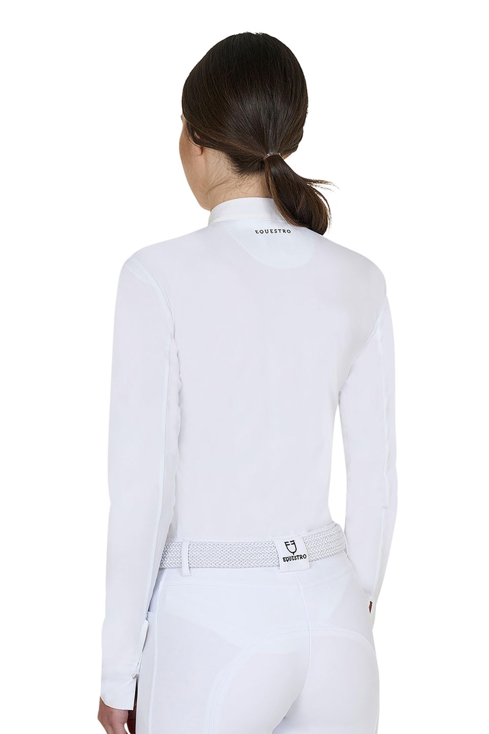 Equestro SS2026 Women's Micromesh Competition Polo Shirt Women’s Riding Clothing