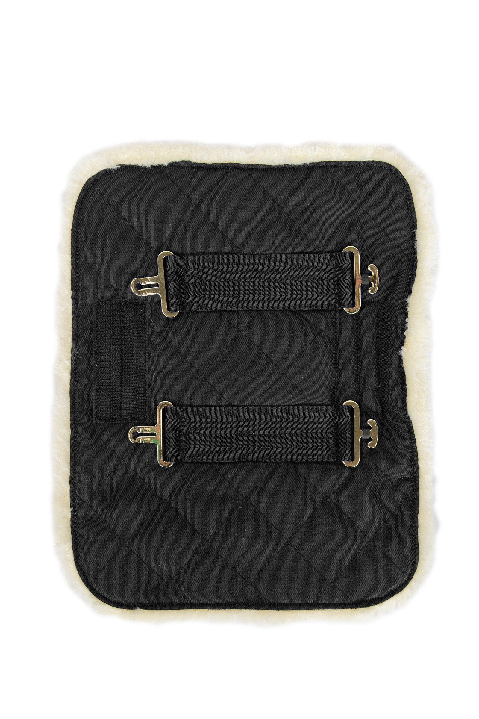 Kentucky Horsewear Quilted Chest Expander with Sheepskin 2 Buckles Horse Rugs